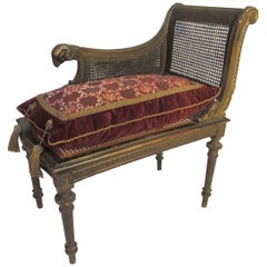 19th Century French Window Bench