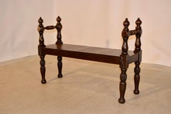 19th Century French Window Seat