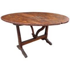 19th Century French Vigneron Wine Table