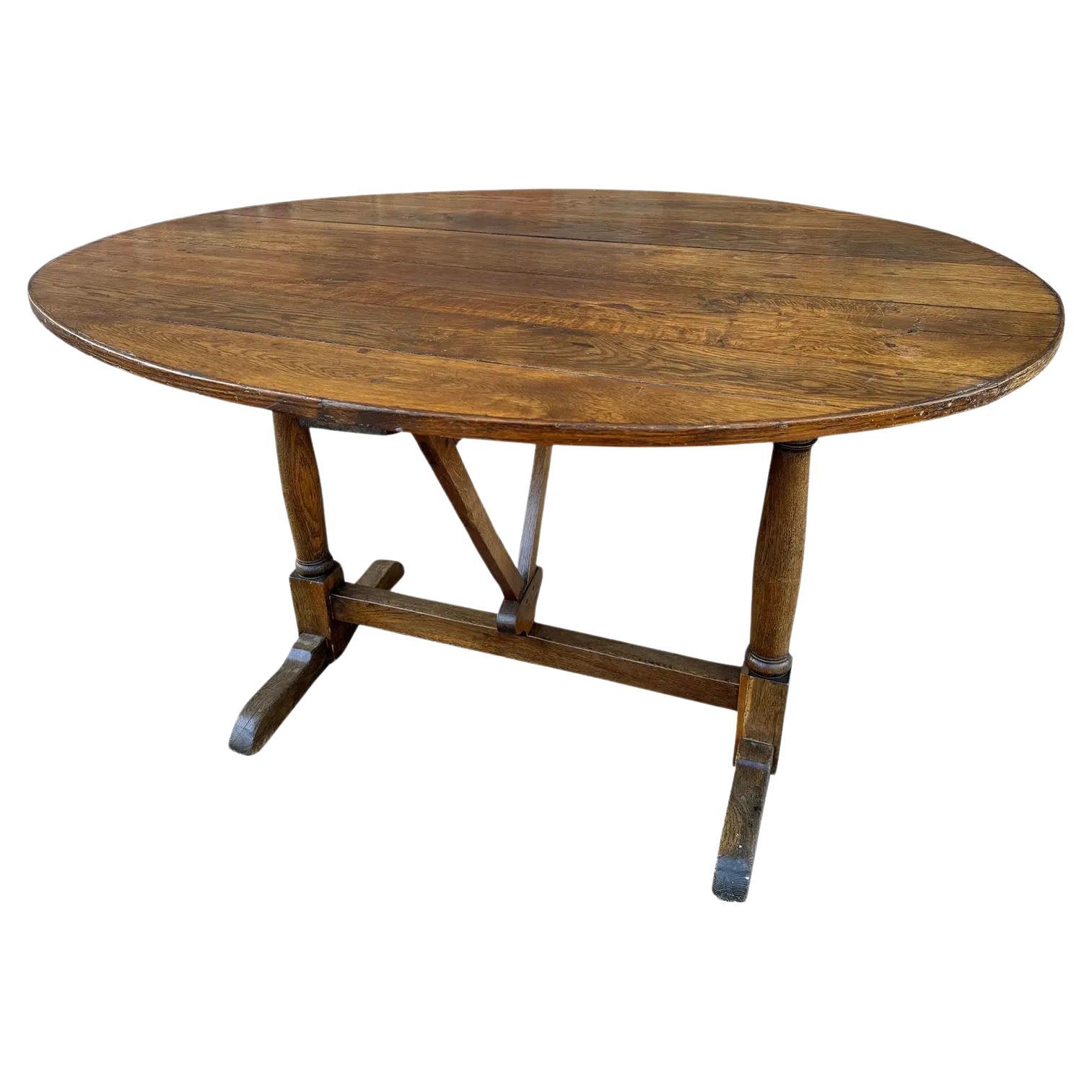 19th Century French Wine Table For Sale