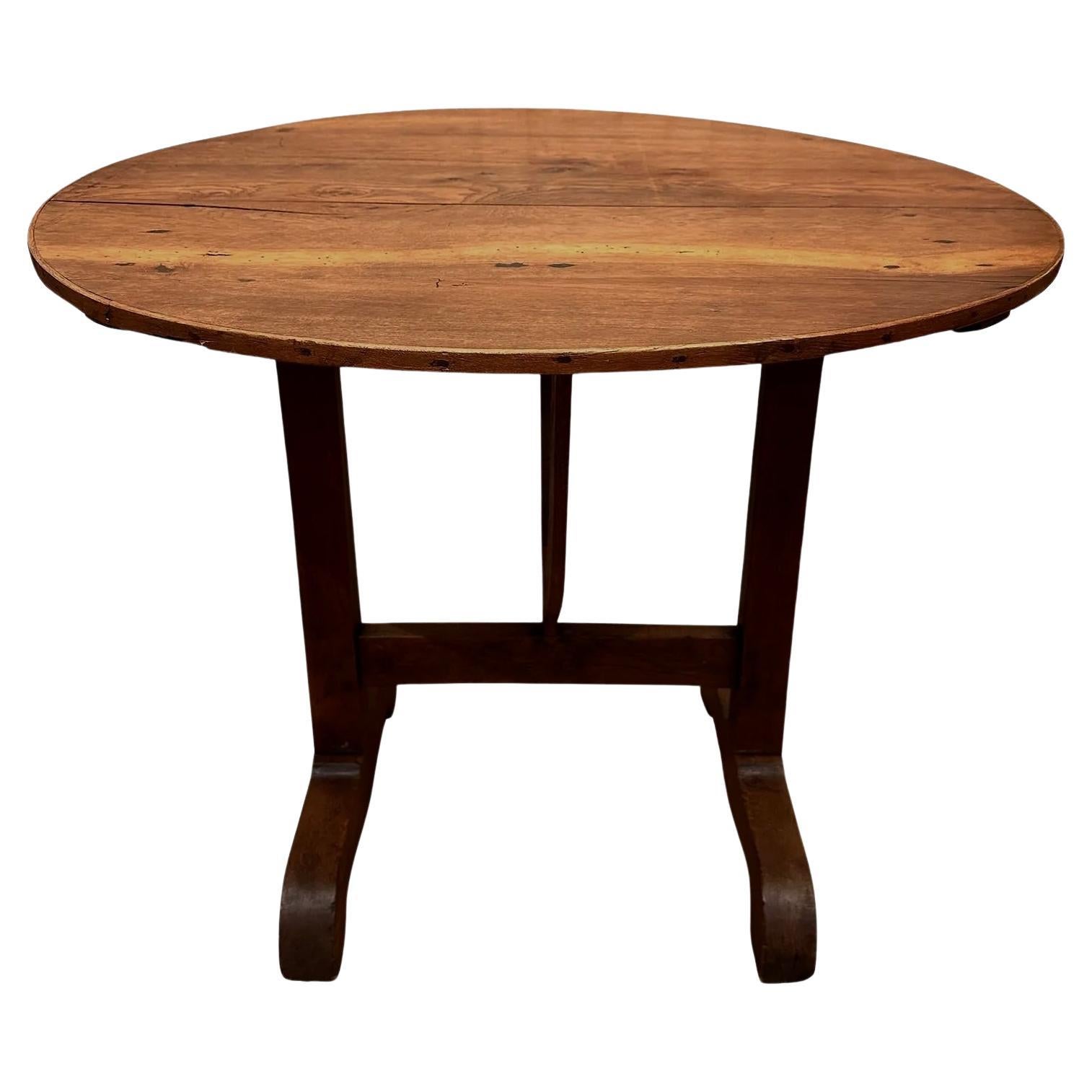 19th Century French Wine Table For Sale
