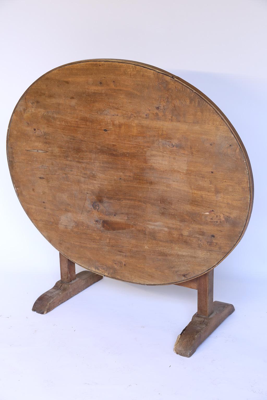 19th Century French Wine Tasting Table 6