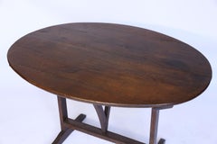 19th Century French Wine Tasting Table