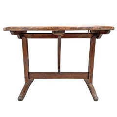 19th Century French Wine Tasting Table