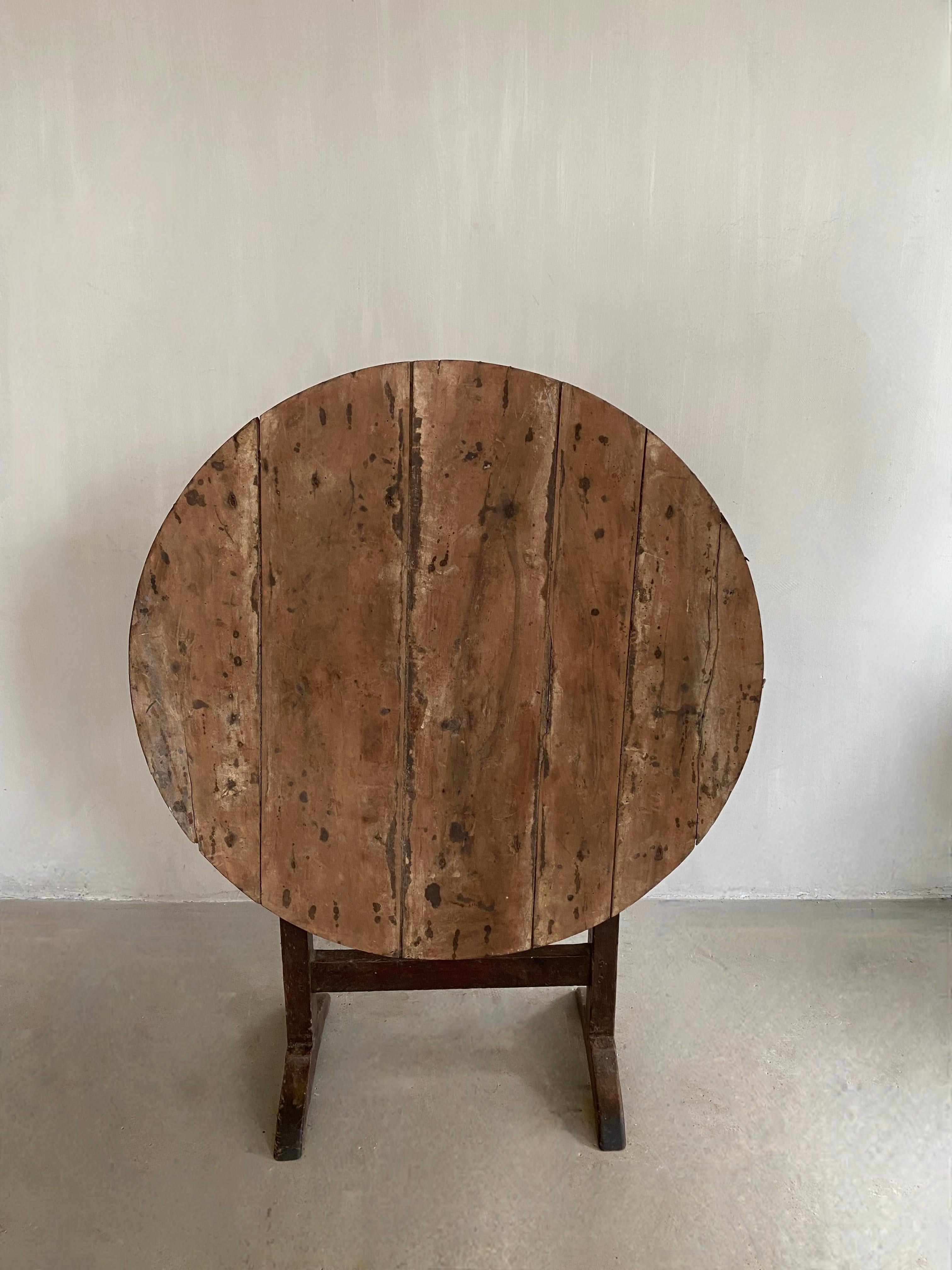 19th Century French Wine Tasting Table In Good Condition For Sale In Nijlen, BE