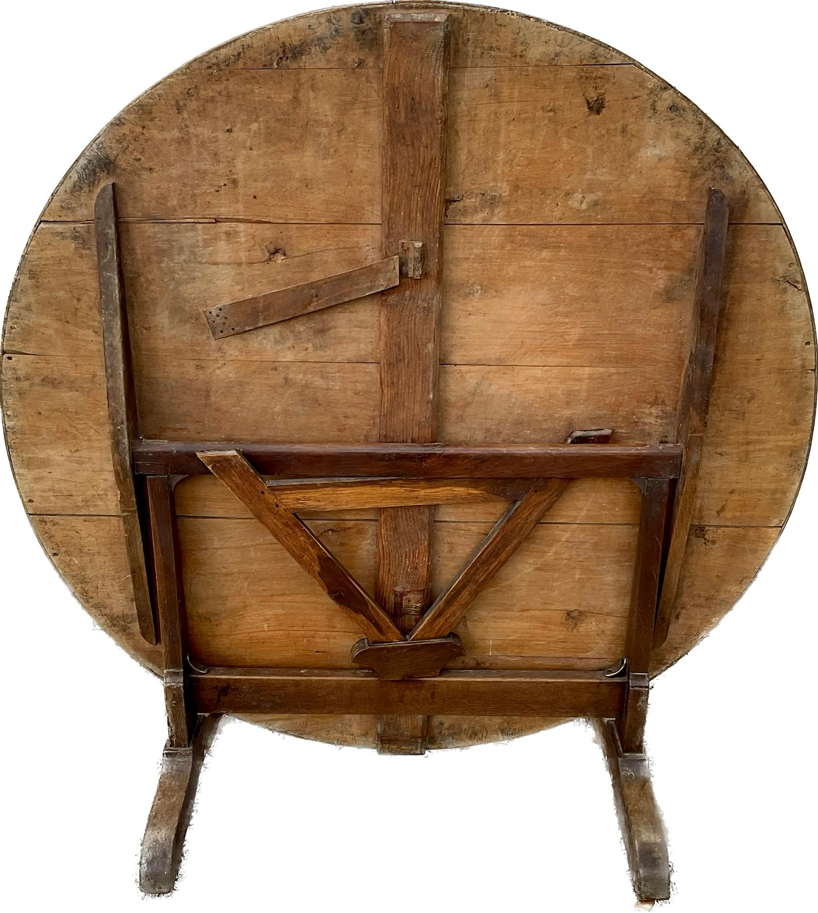 19th Century French Wine Tasting Table 2