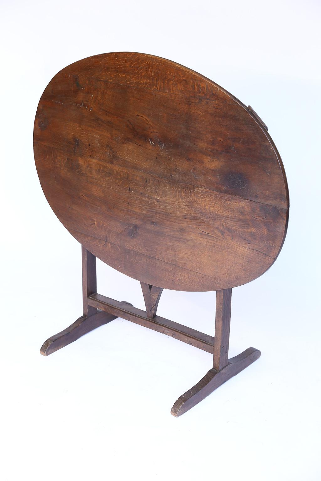 19th Century French Wine Tasting Table 4