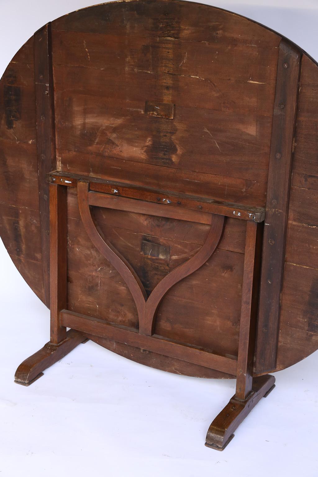 19th Century French Wine Tasting Table 4