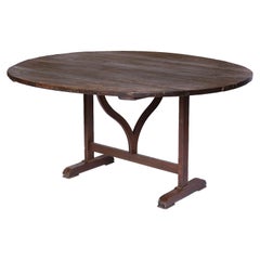 19th Century French Wine Tasting Table