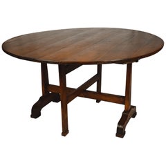 Antique 19th Century, French Wine Tasting Table