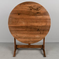 19th Century French Wine Tasting Table or Tilt-Top Table