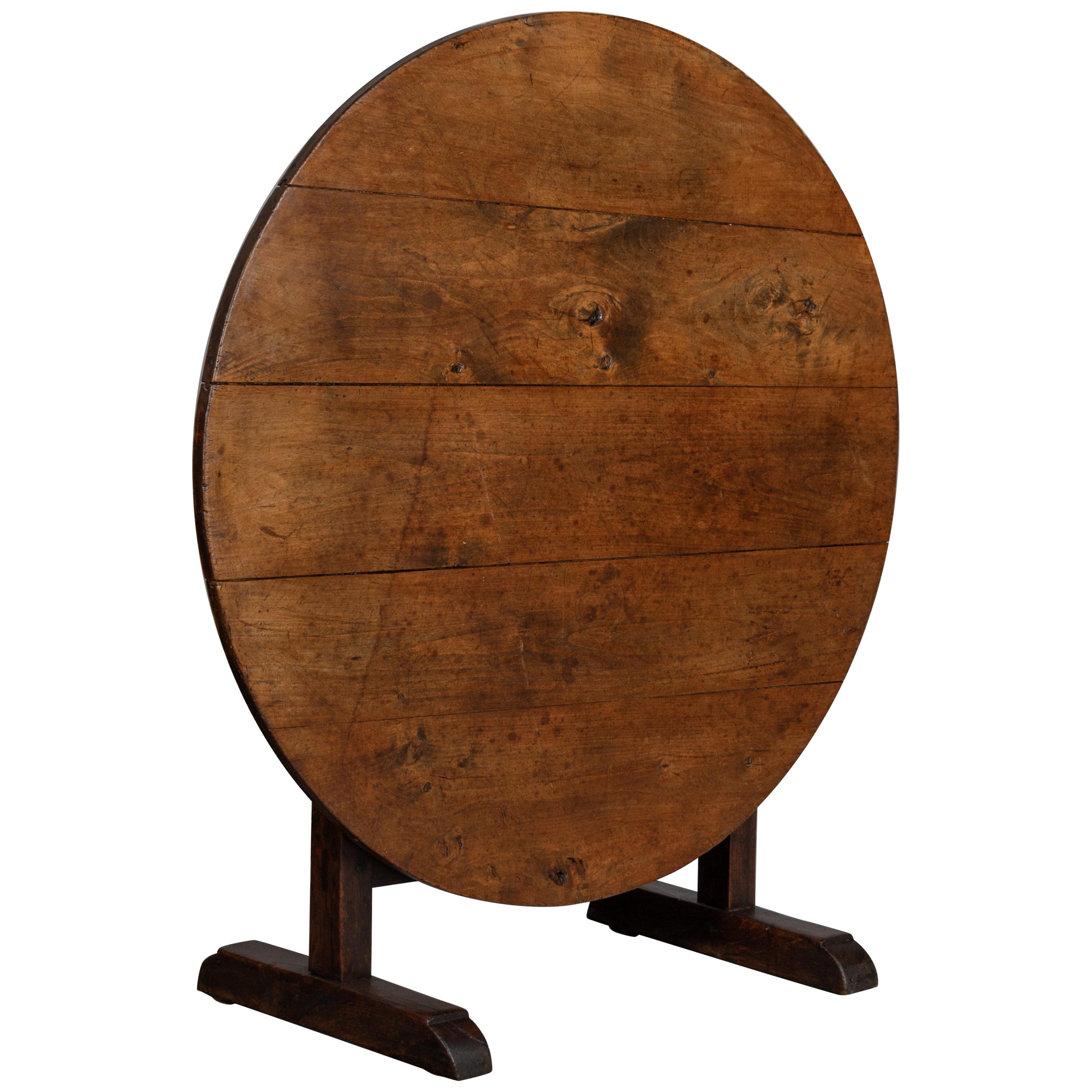 Country French Wine Tasting Table or Tilt-Top Table