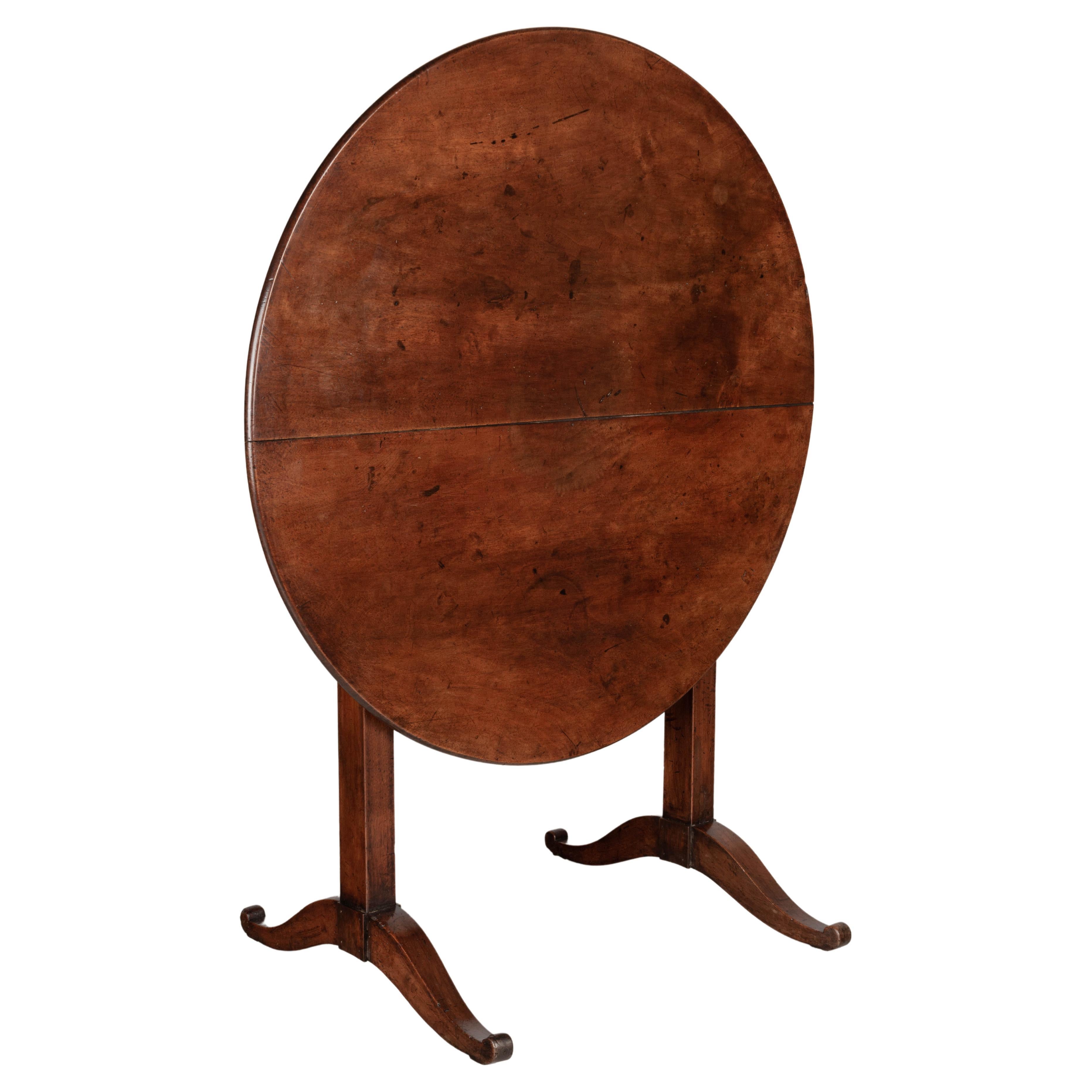 19th Century, French, Wine Tasting Table or Tilt-Top Table