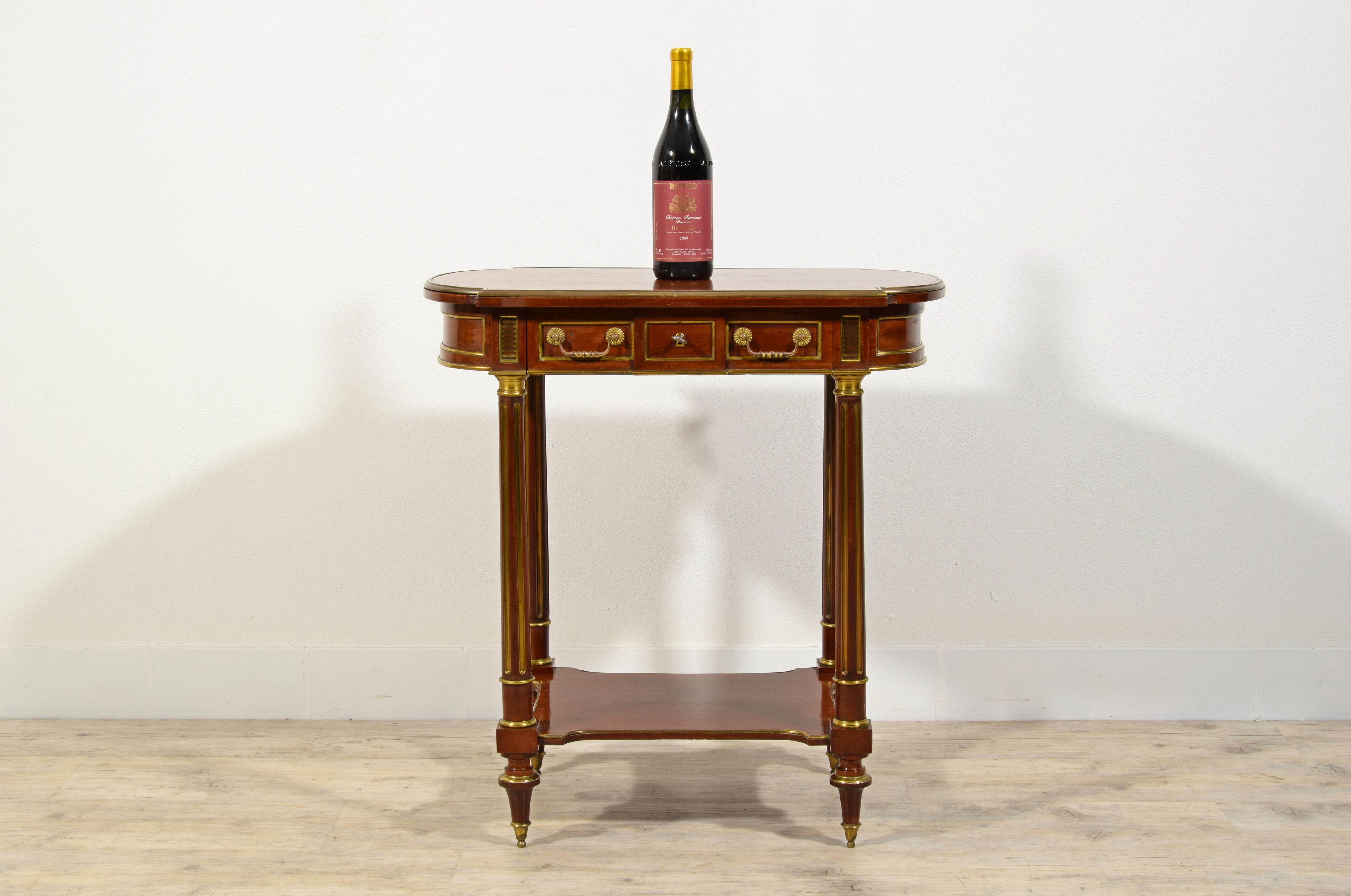 19th Century, French Wood and Gilt Bronze Centre Table For Sale 7