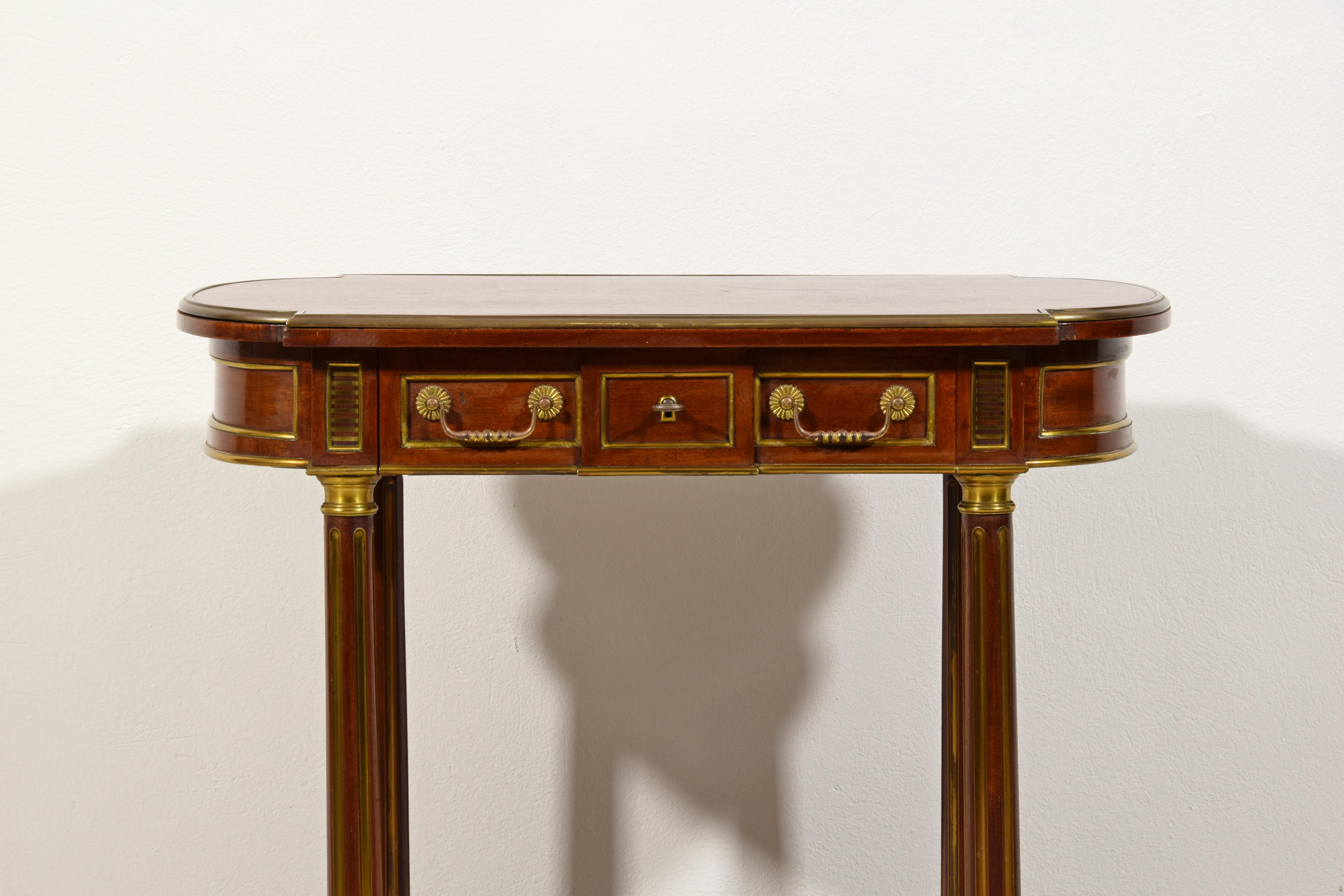 19th Century, French Wood and Gilt Bronze Centre Table For Sale 11