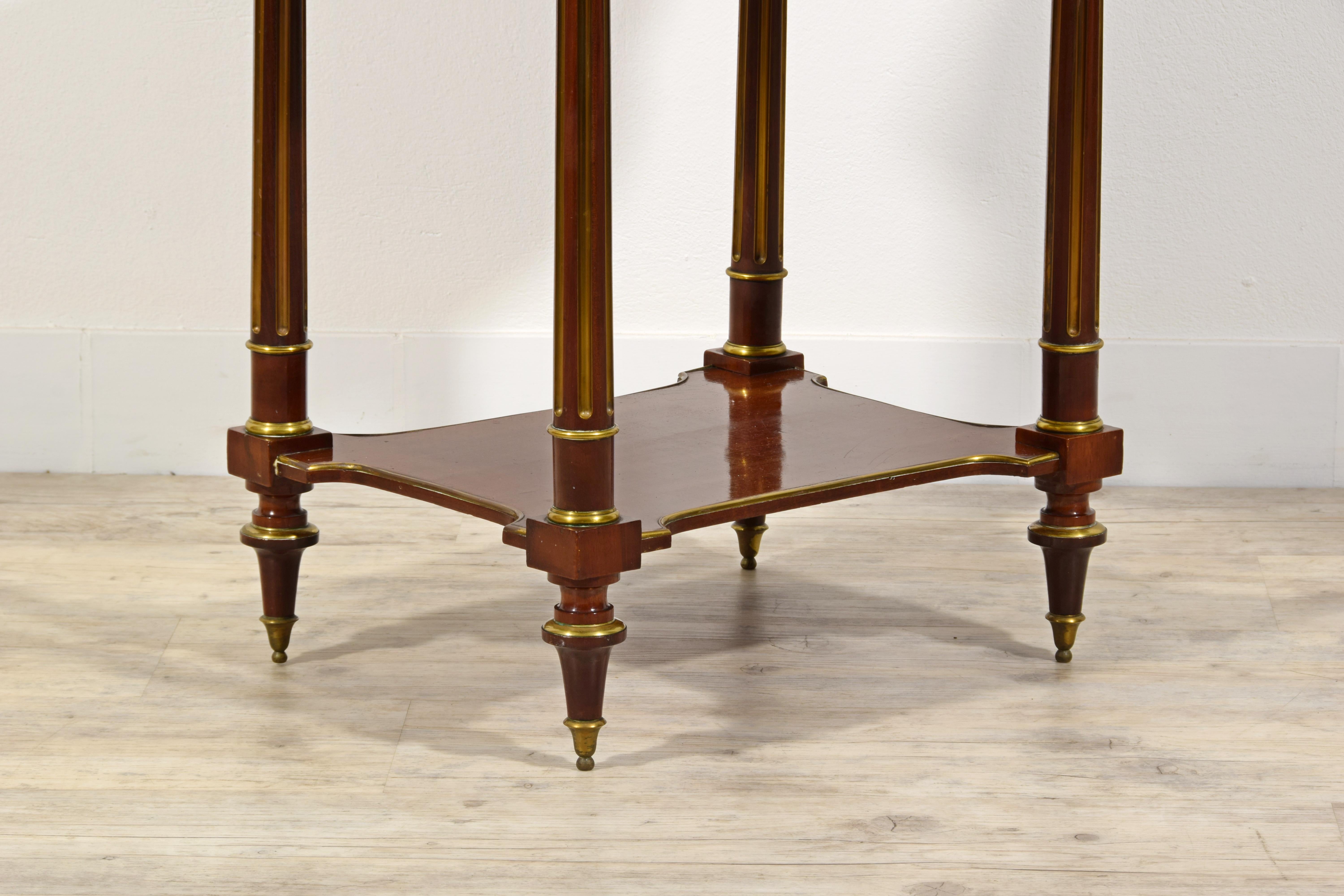 19th Century, French Wood and Gilt Bronze Centre Table For Sale 14