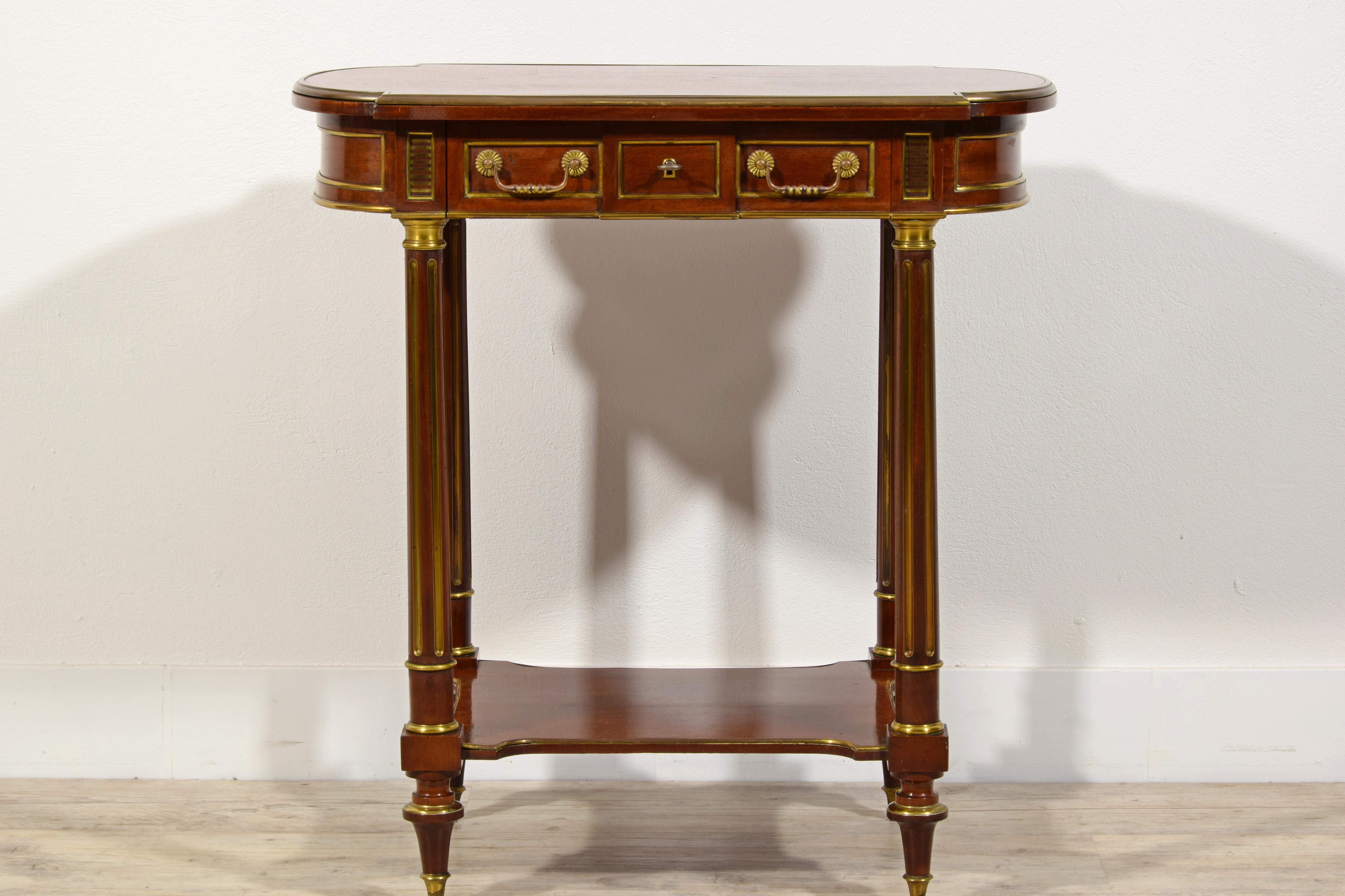 19th Century, French Wood and Gilt Bronze Centre Table For Sale 15