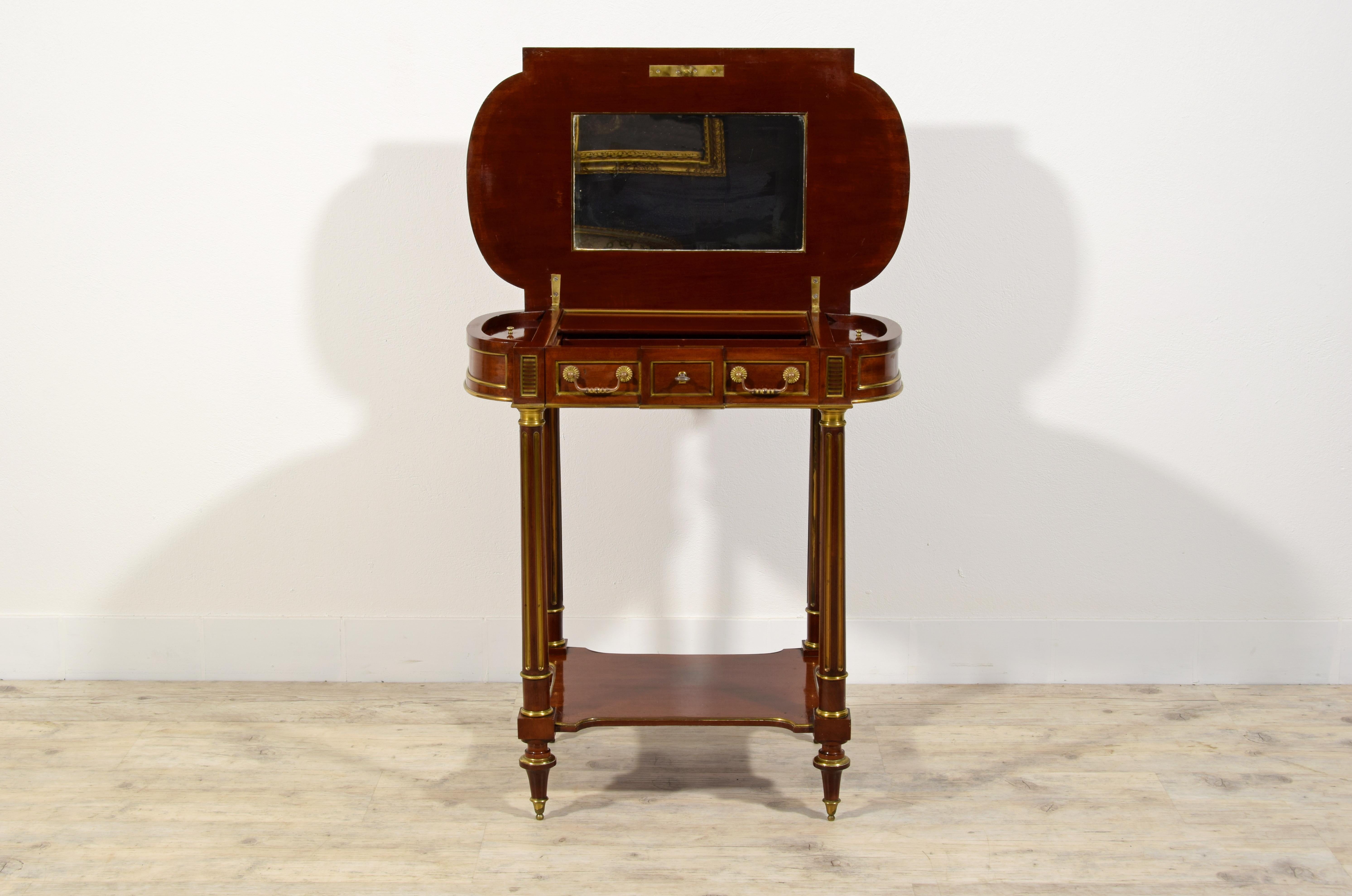 19th Century, French Wood and Gilt Bronze Centre Table For Sale 1