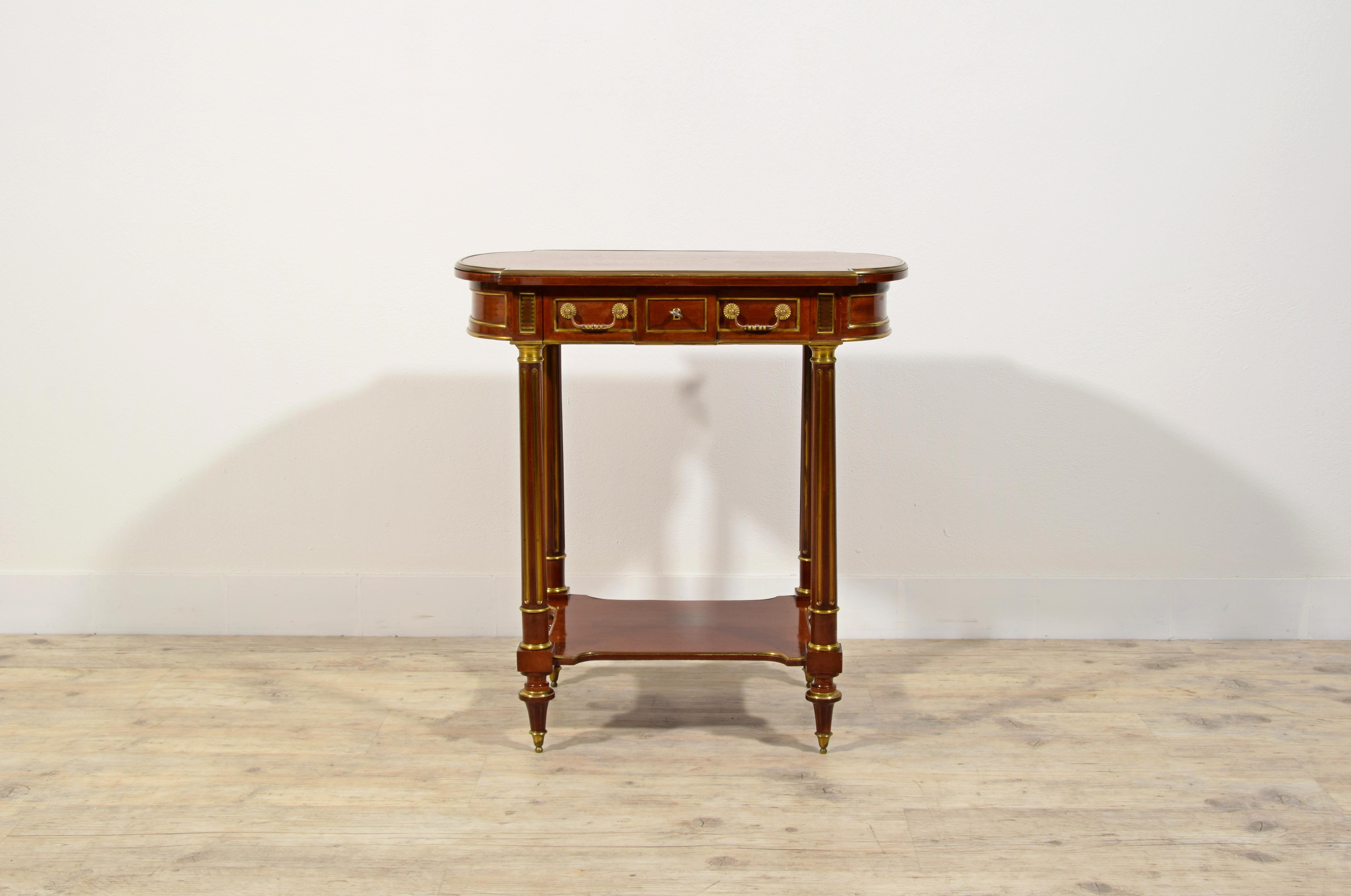 19th Century, French Wood and Gilt Bronze Centre Table For Sale 2