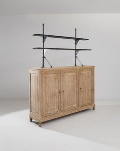 19th Century French Wood and Metal Display Cabinet