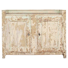 Antique 19th Century French Wood Patinated Buffet