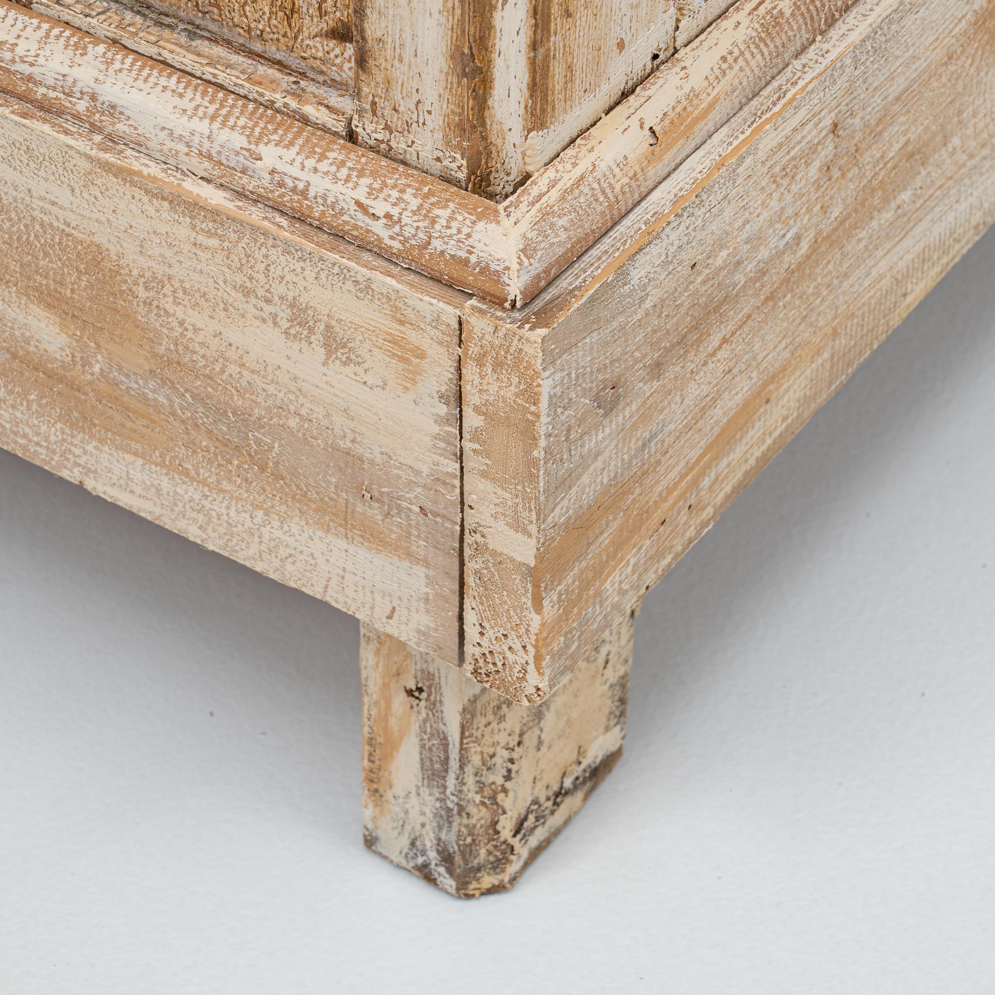 19th Century French Wood Patinated Cabinet For Sale 8