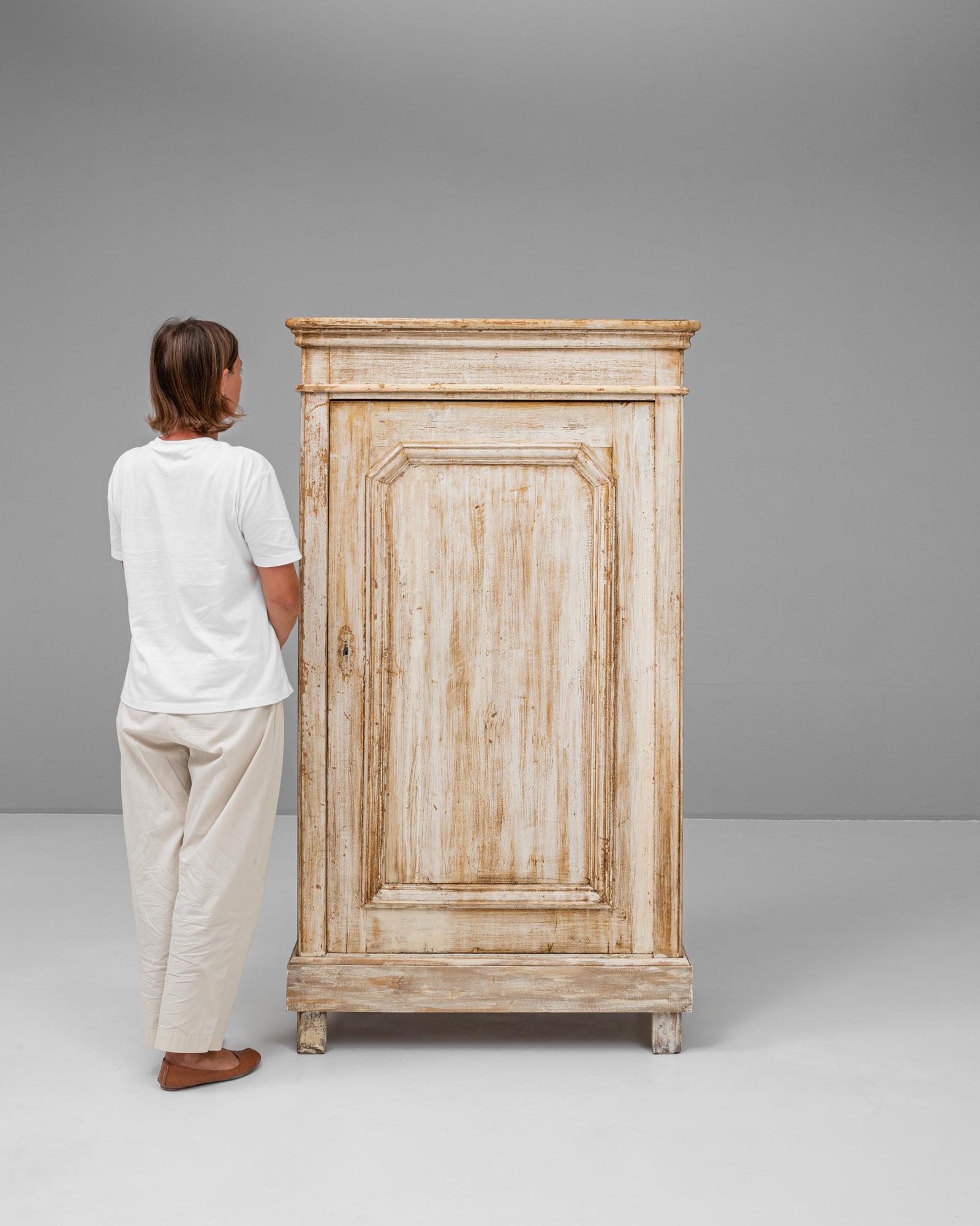 19th Century French Wood Patinated Cabinet For Sale 1