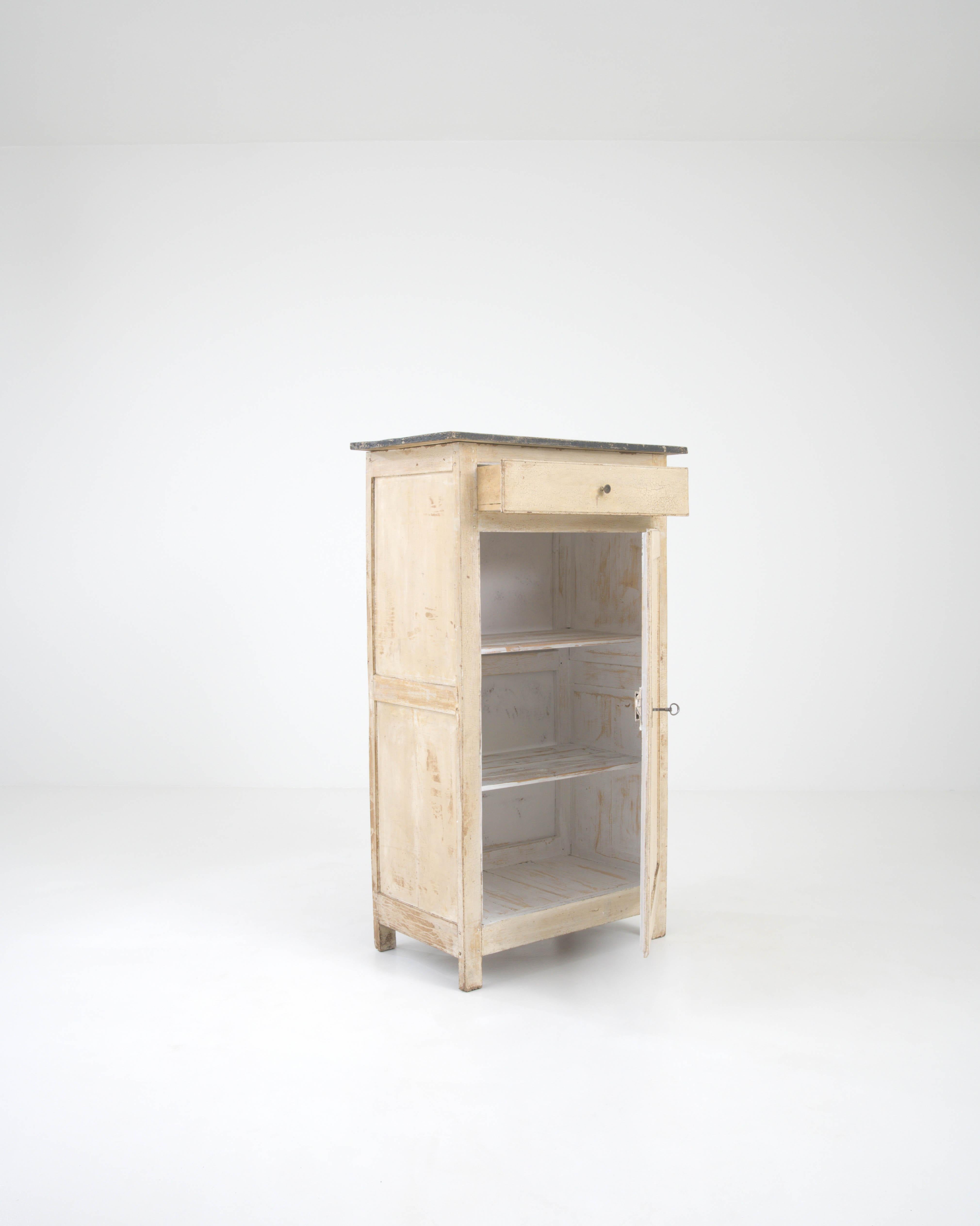 19th Century French Wood Patinated Cabinet For Sale 2