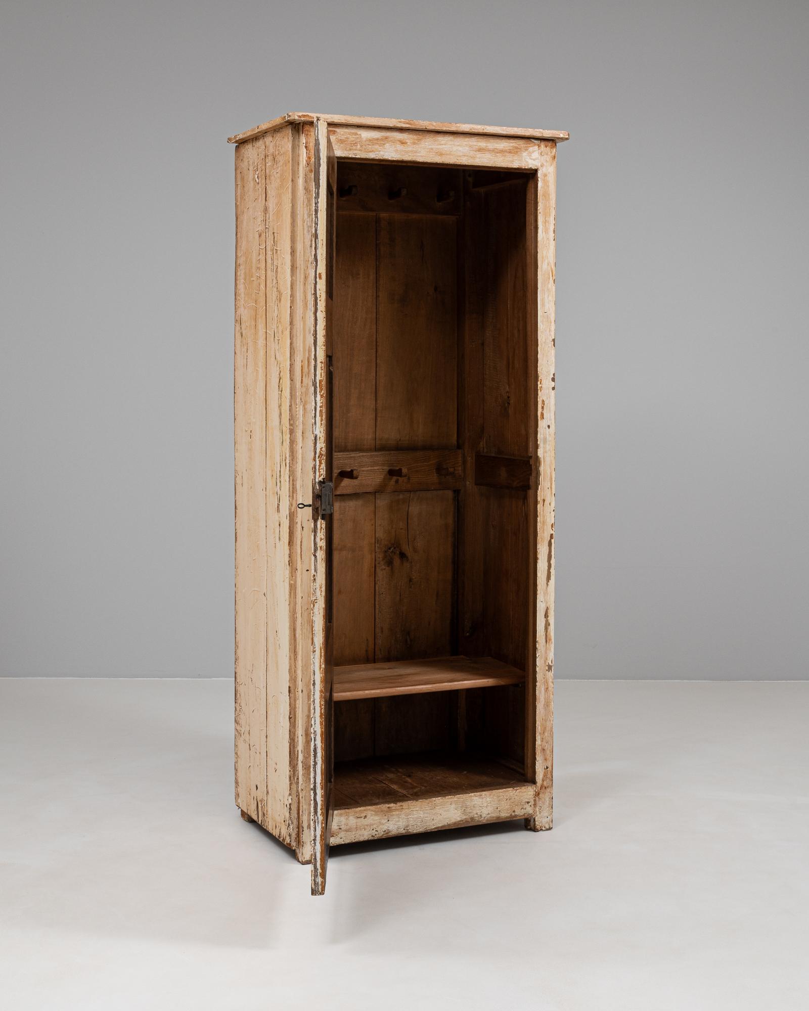 Legno Armadietto francese del XIX secolo in Wood Patinato in vendita