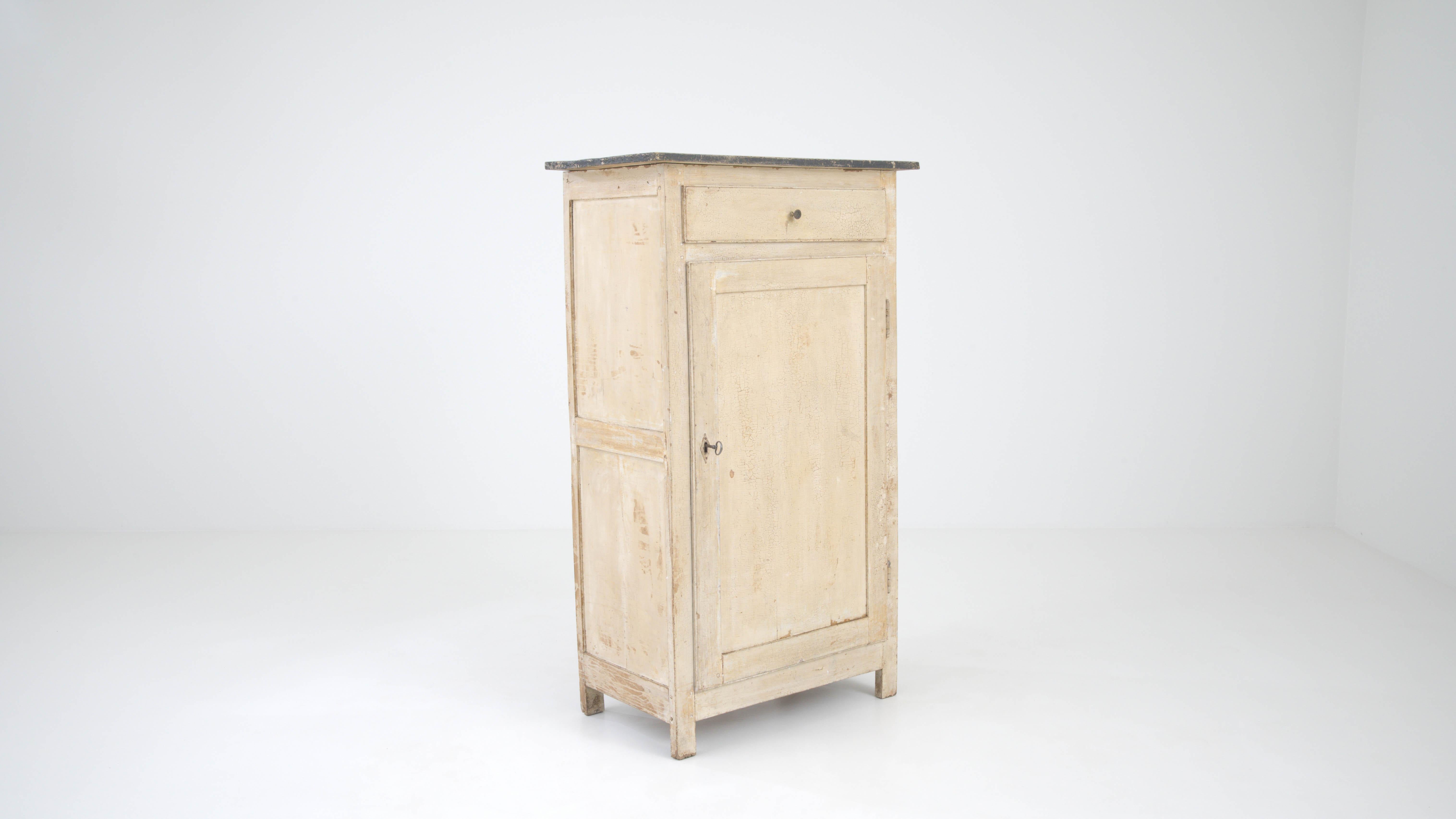 19th Century French Wood Patinated Cabinet For Sale 5