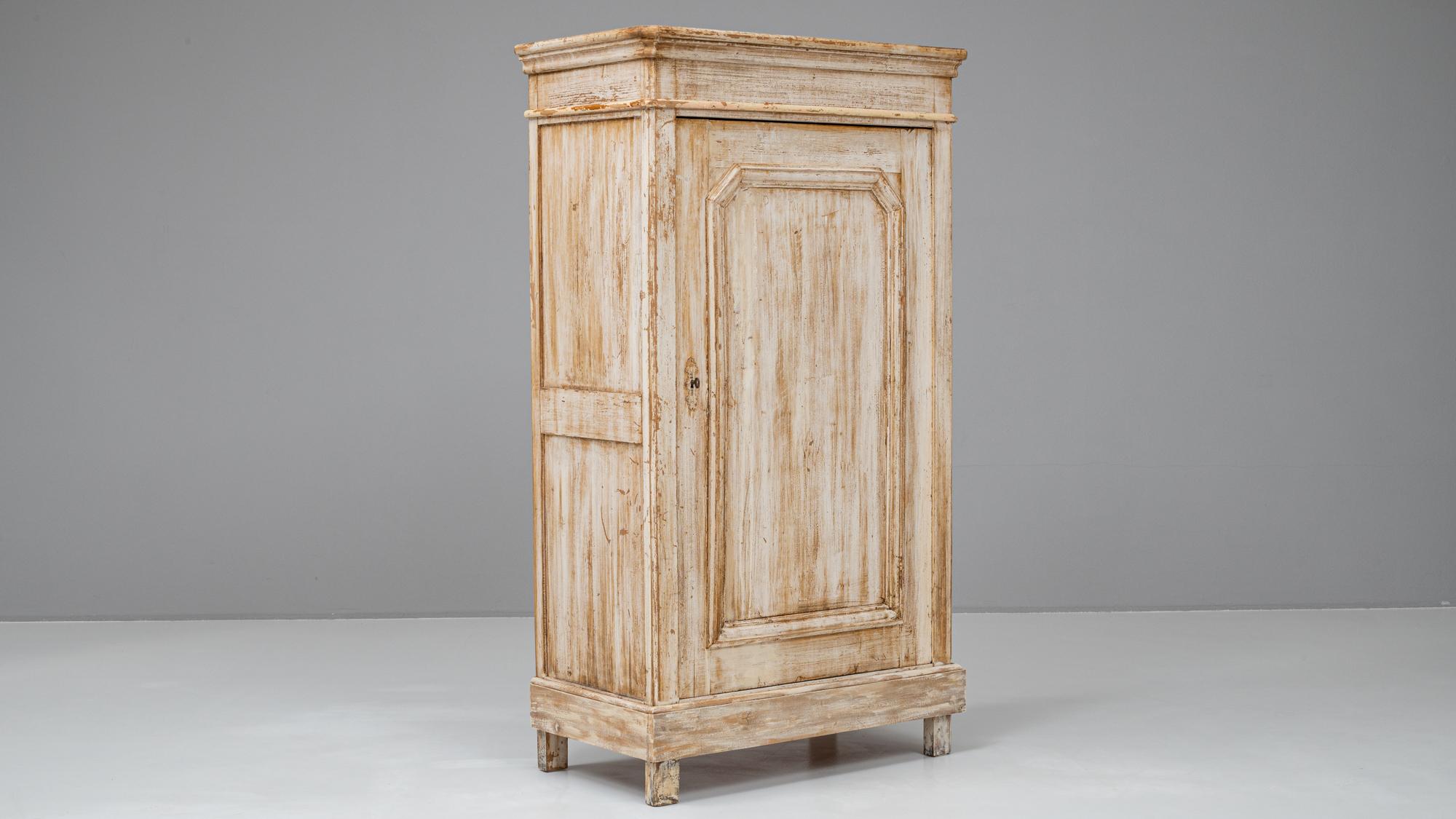 19th Century French Wood Patinated Cabinet For Sale 5