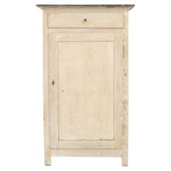 Antique 19th Century French Wood Patinated Cabinet