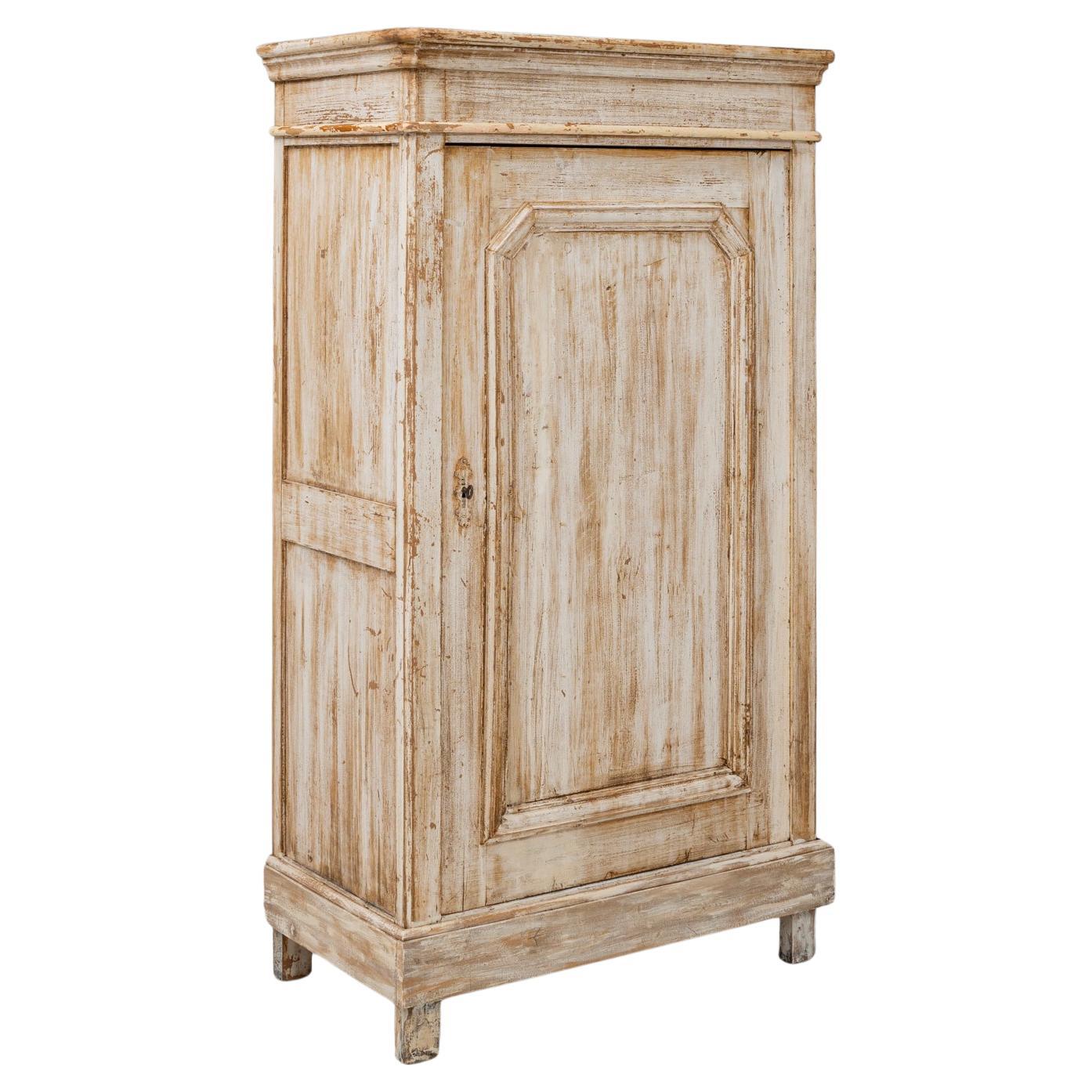 19th Century French Wood Patinated Cabinet