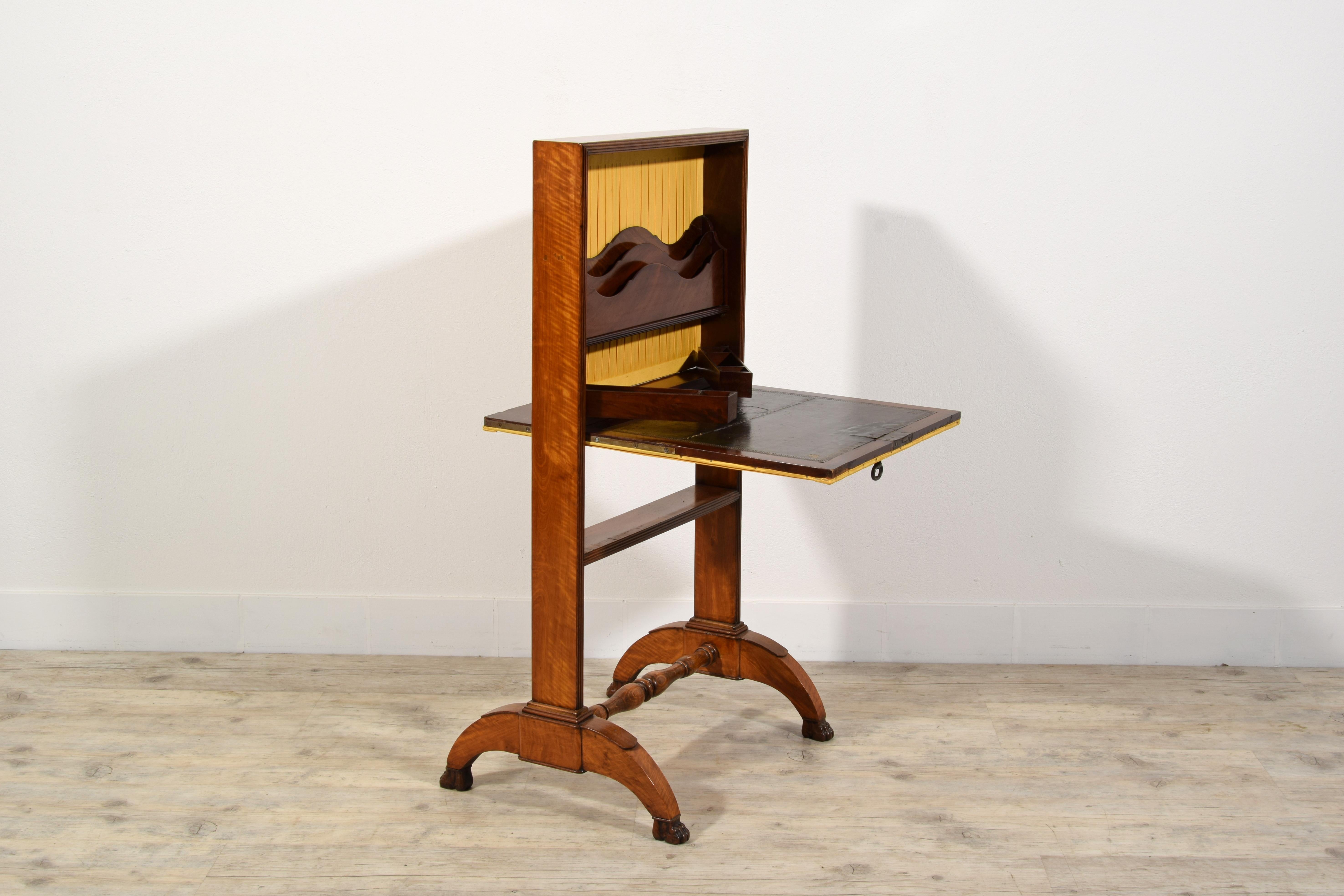 19th Century, French Wood Travel Desk For Sale 13