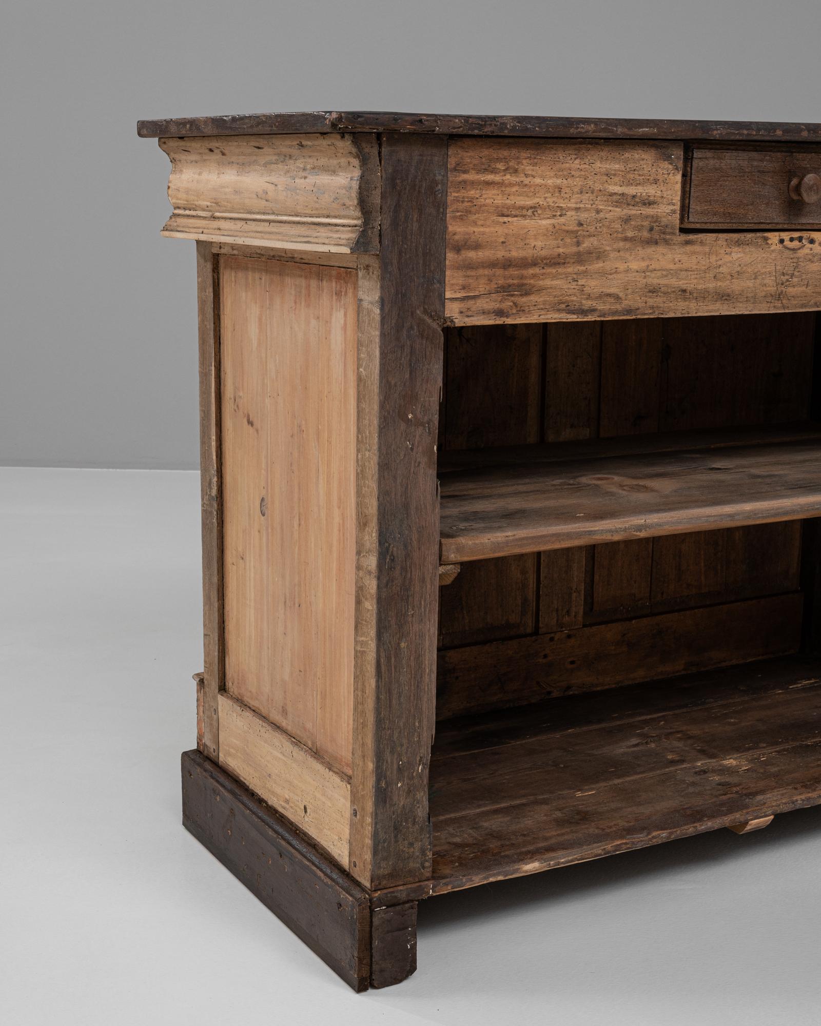 Bar en bois français du 19e siècle en vente 6
