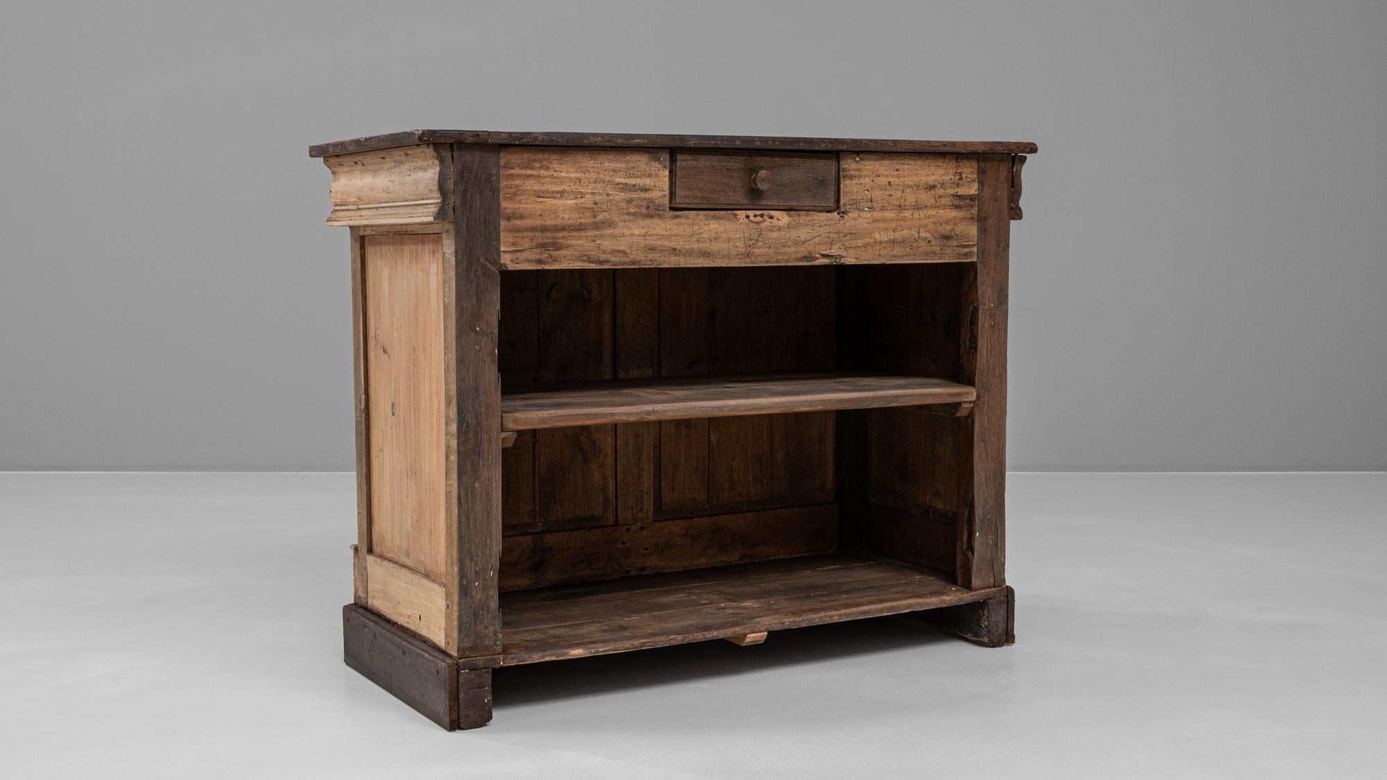 Bar en bois français du 19e siècle en vente 7