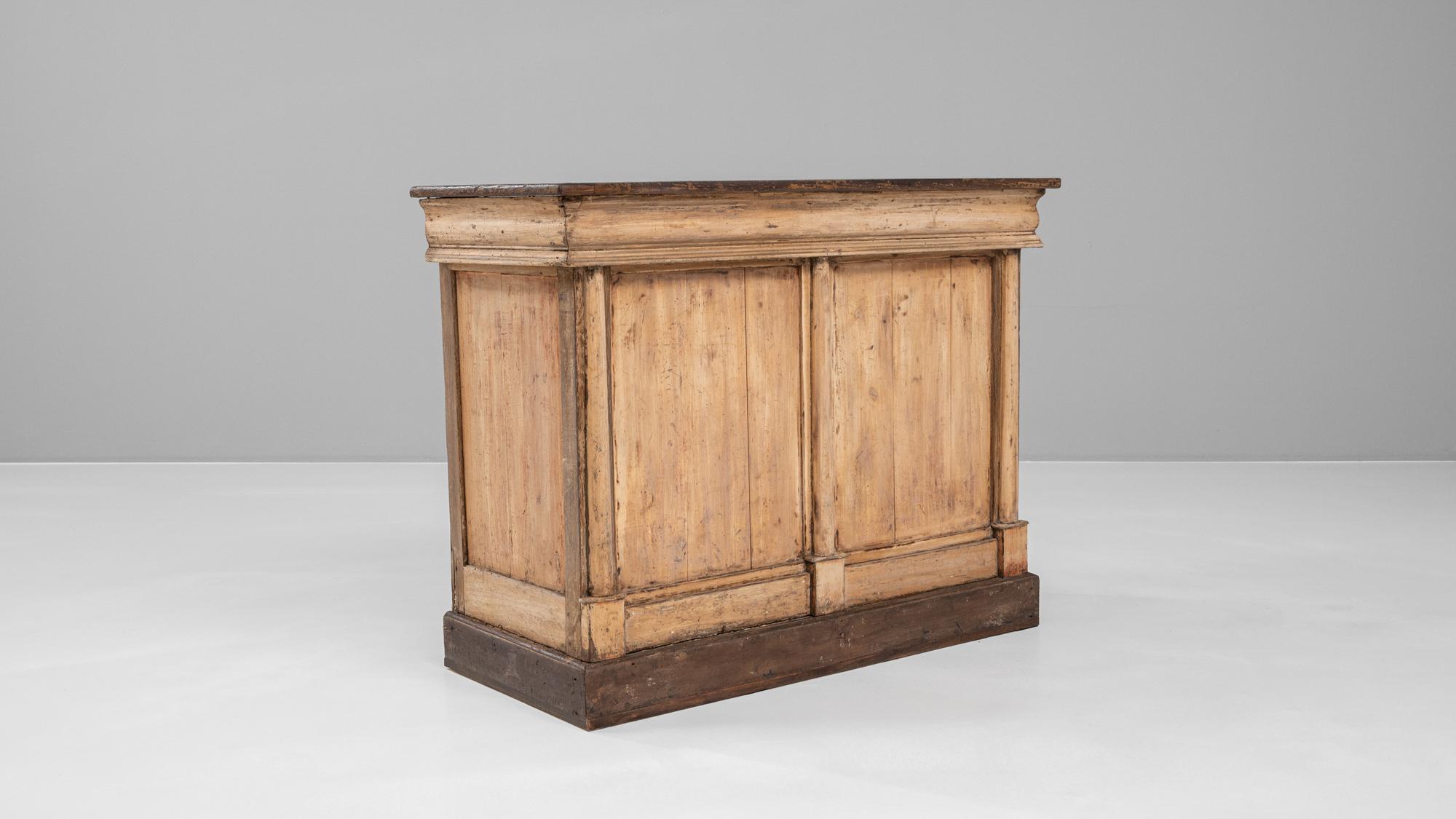 Bois Bar en bois français du 19e siècle en vente