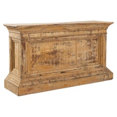 19th Century, French, Wooden Bar