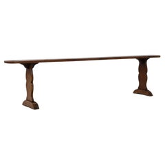 19th Century French Wooden Bench