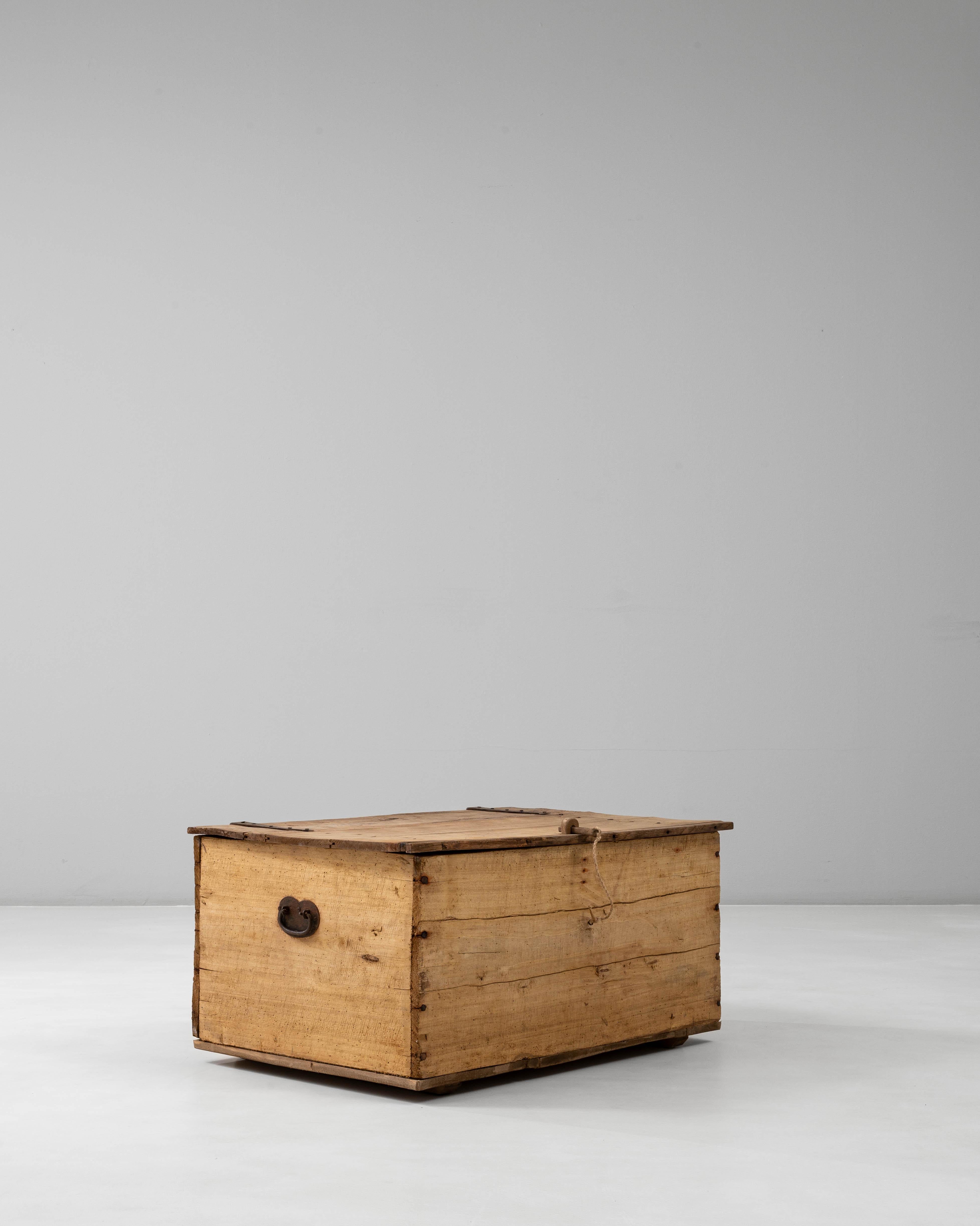 Cassapanca francese in legno del XIX secolo in vendita 2