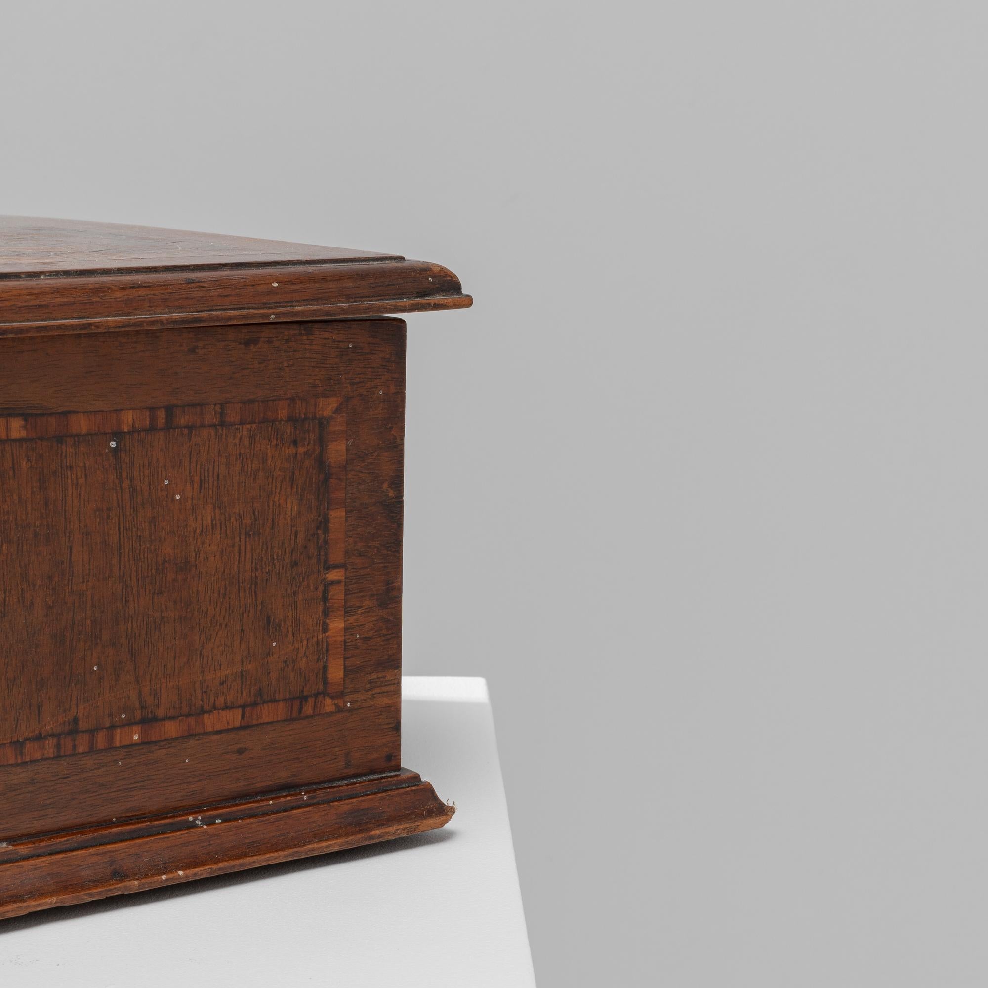 19th Century French Wooden Box For Sale 8