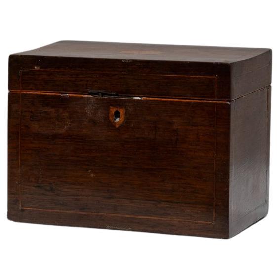 19th Century French Wooden Box For Sale