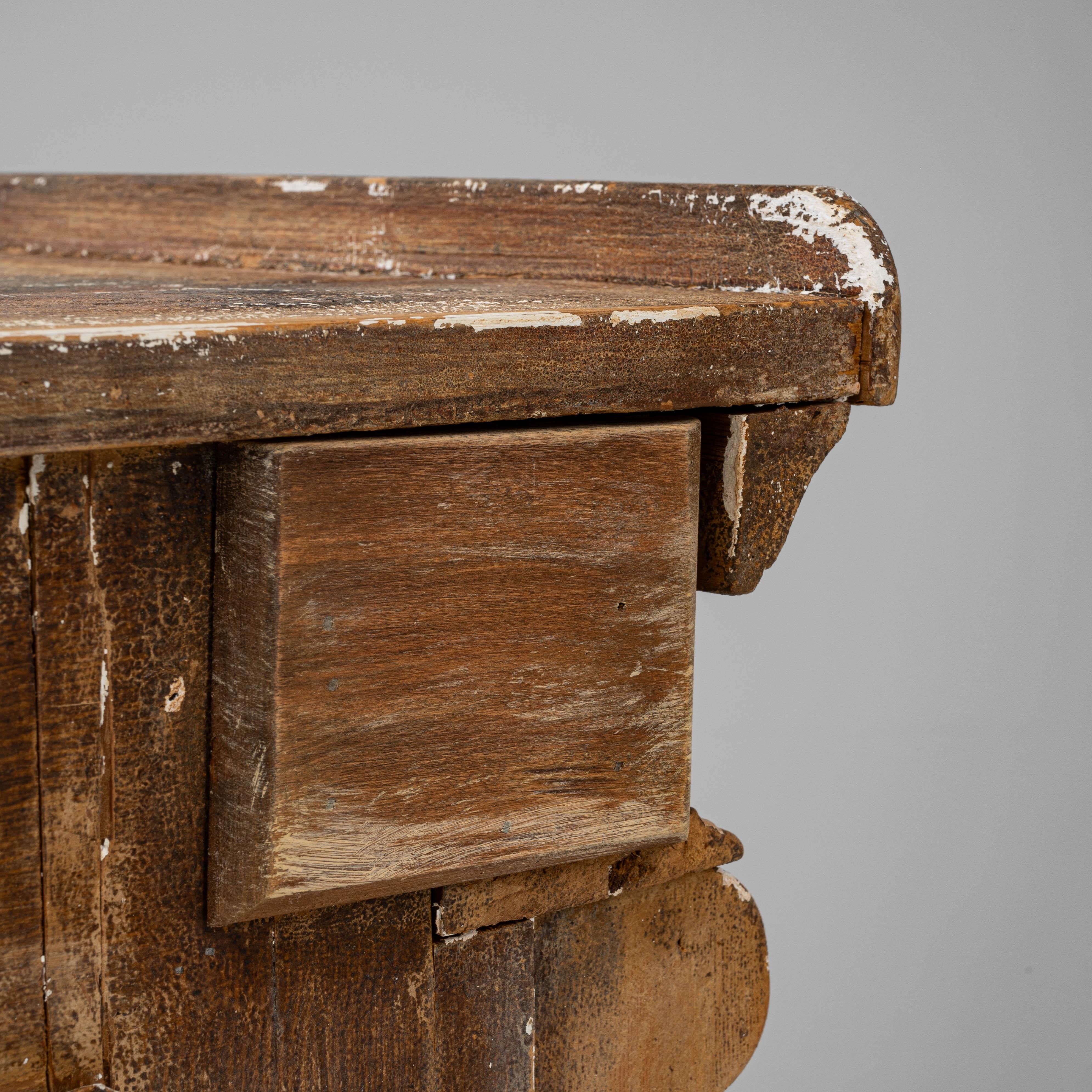 19th Century French Wooden Buffet im Angebot 4