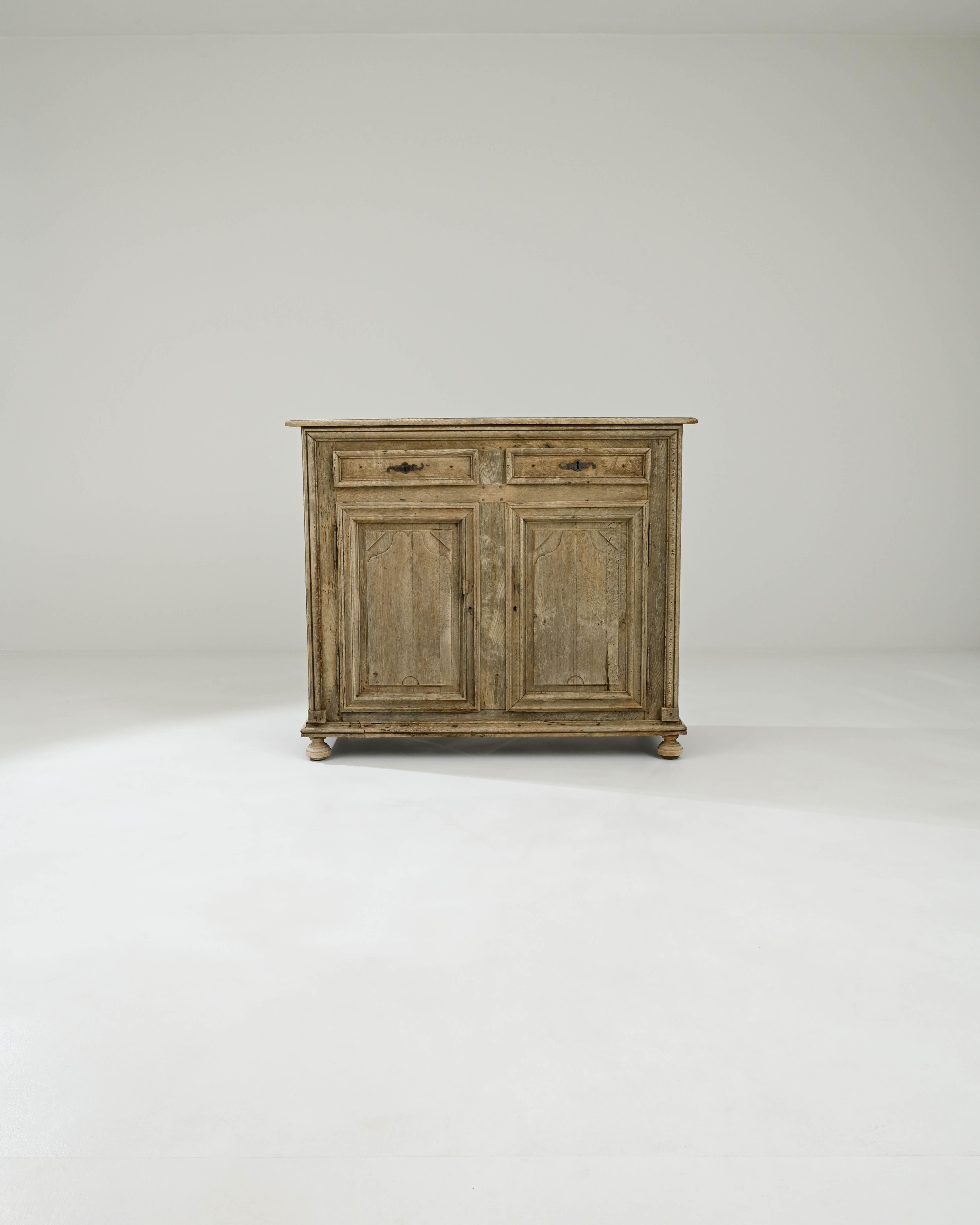 Country 19th Century French Wooden Buffet For Sale