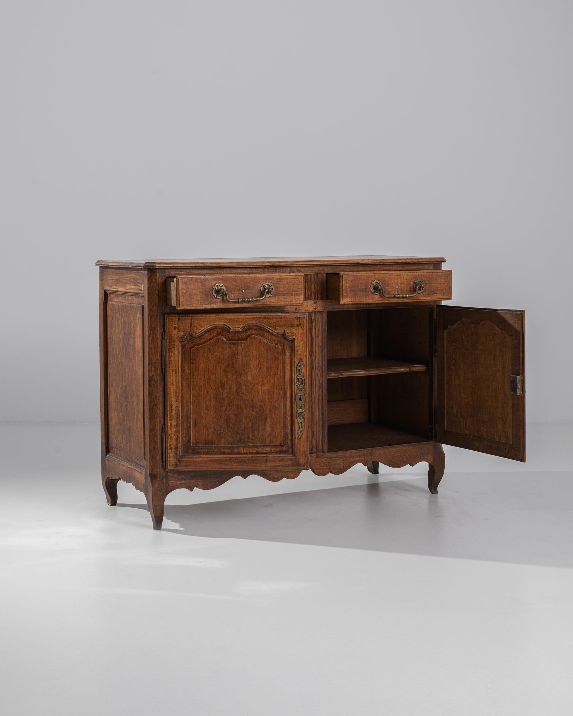 19th Century, French Wooden Buffet 1