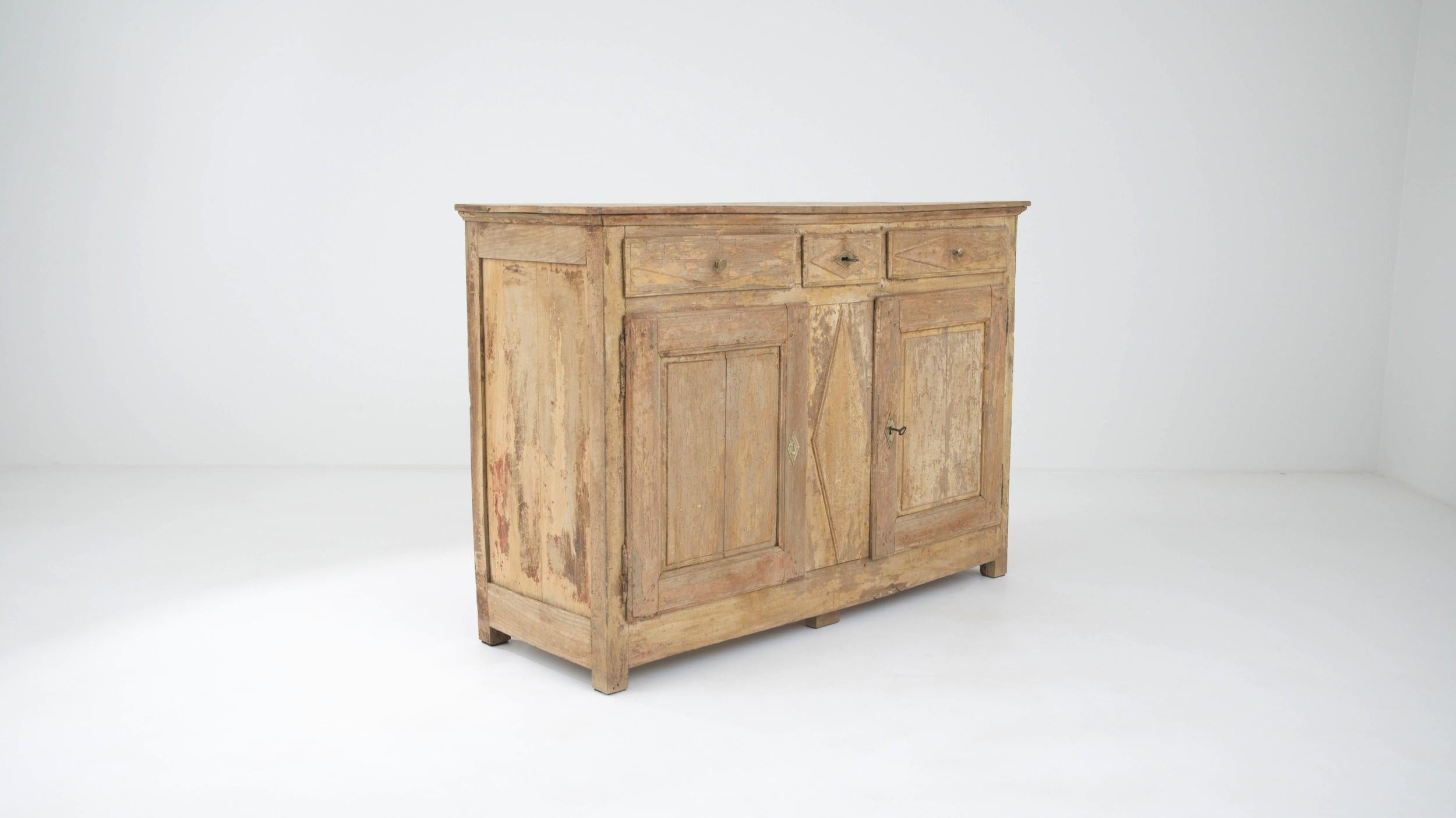 19th Century French Wooden Buffet For Sale 4