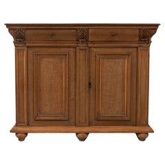 Antique 19th Century French Wooden Buffet