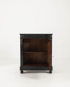 19th Century French Wooden Buffet With Marble Top