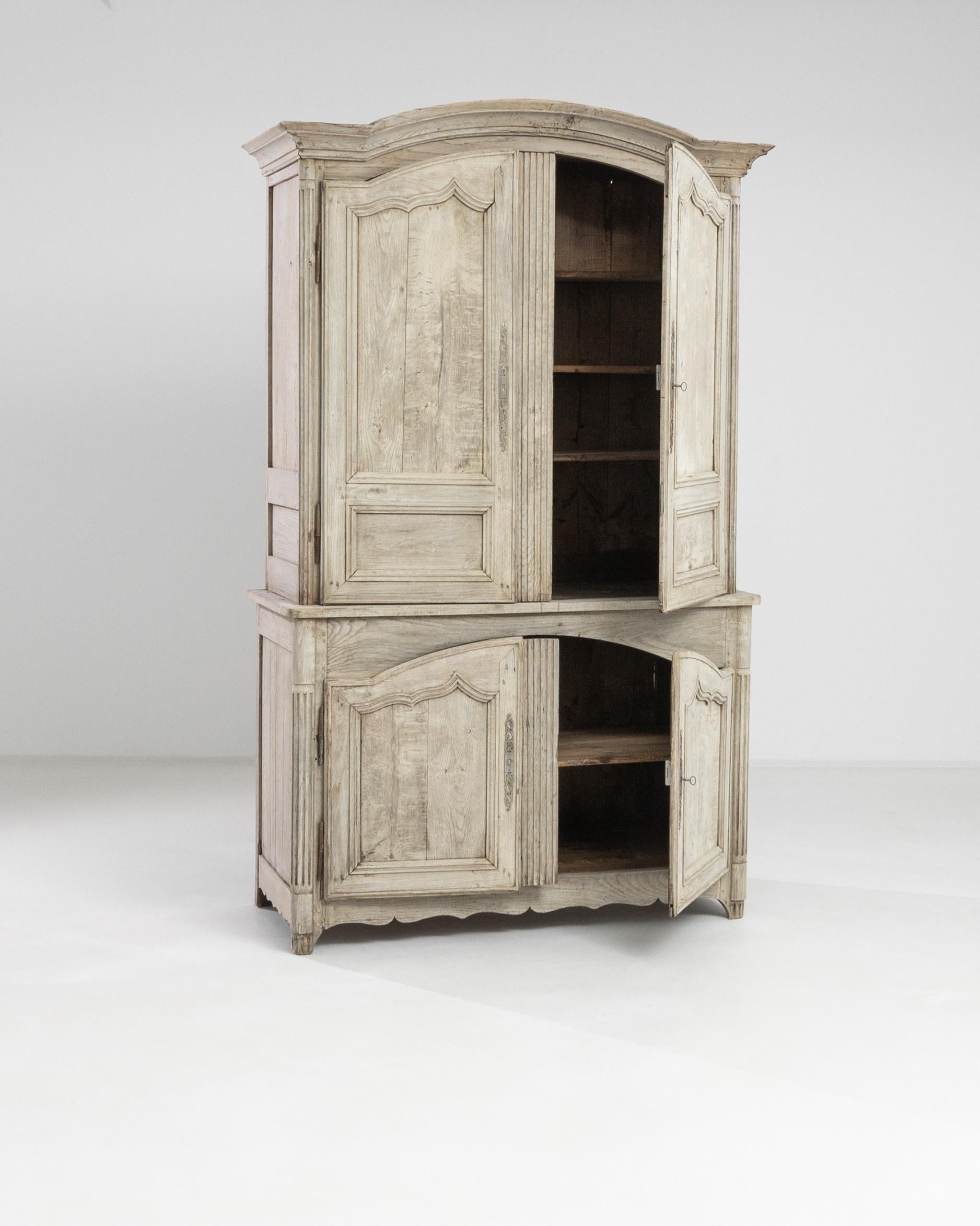 French Provincial 19th Century French Wooden Cabinet