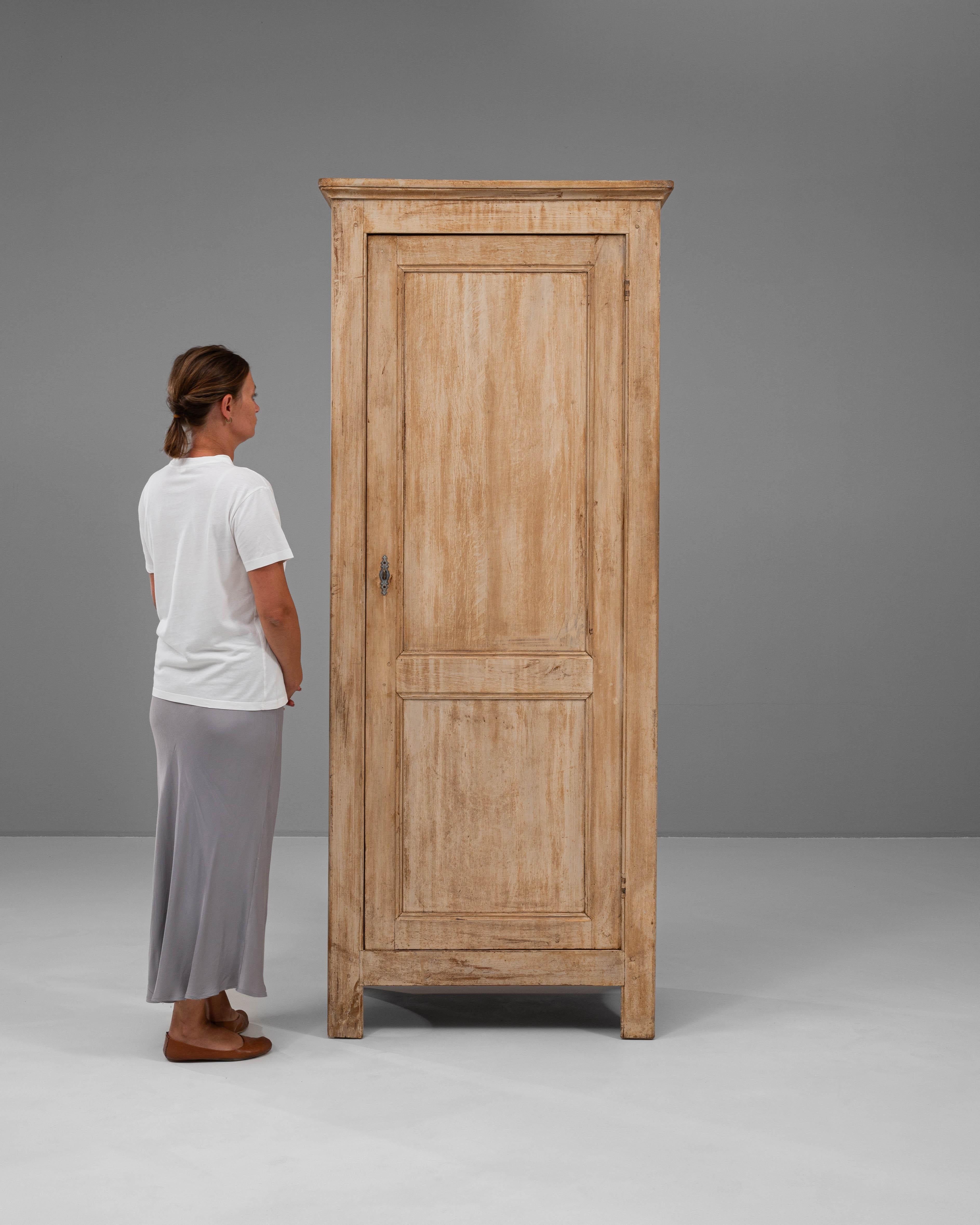 19th Century French Wooden Cabinet In Good Condition For Sale In High Point, NC